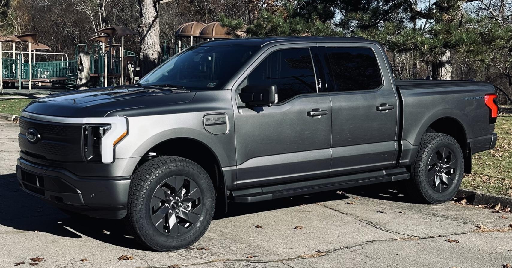 Ford F-150 Lightning 2023 Leveling IMG_2241