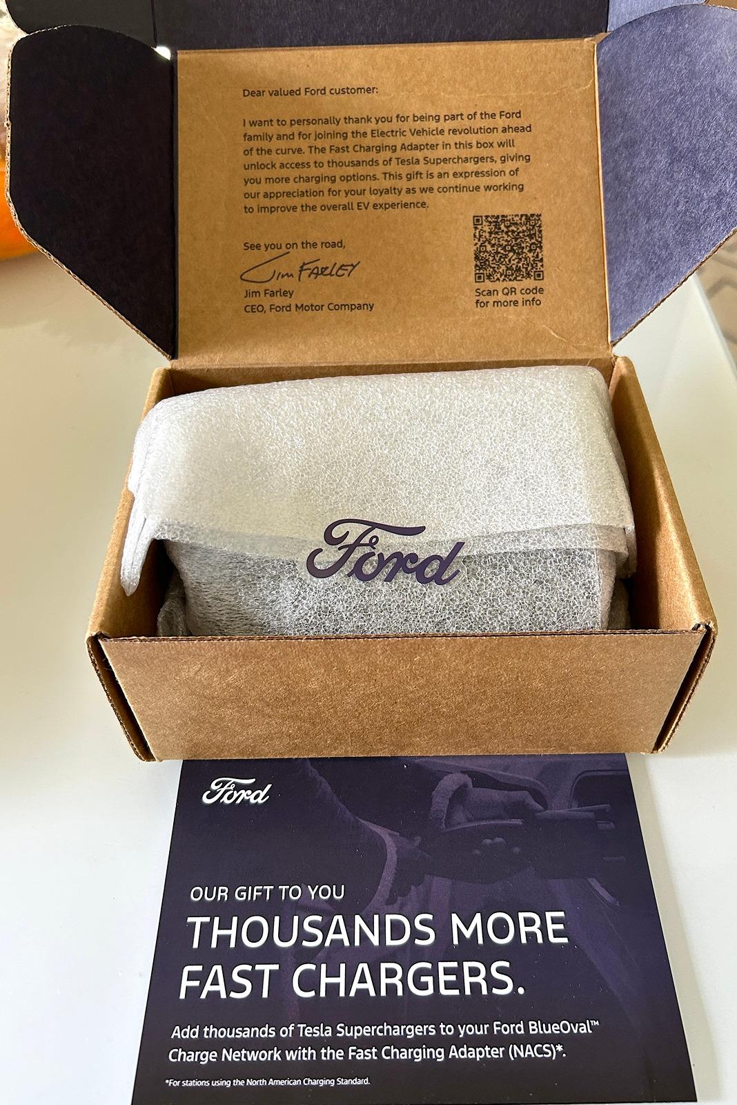 Ford F-150 Lightning Update: F-150 Lightning Fast Charging Tesla Adapters Start Shipping TODAY Per Ford! IMG_2288.JPG