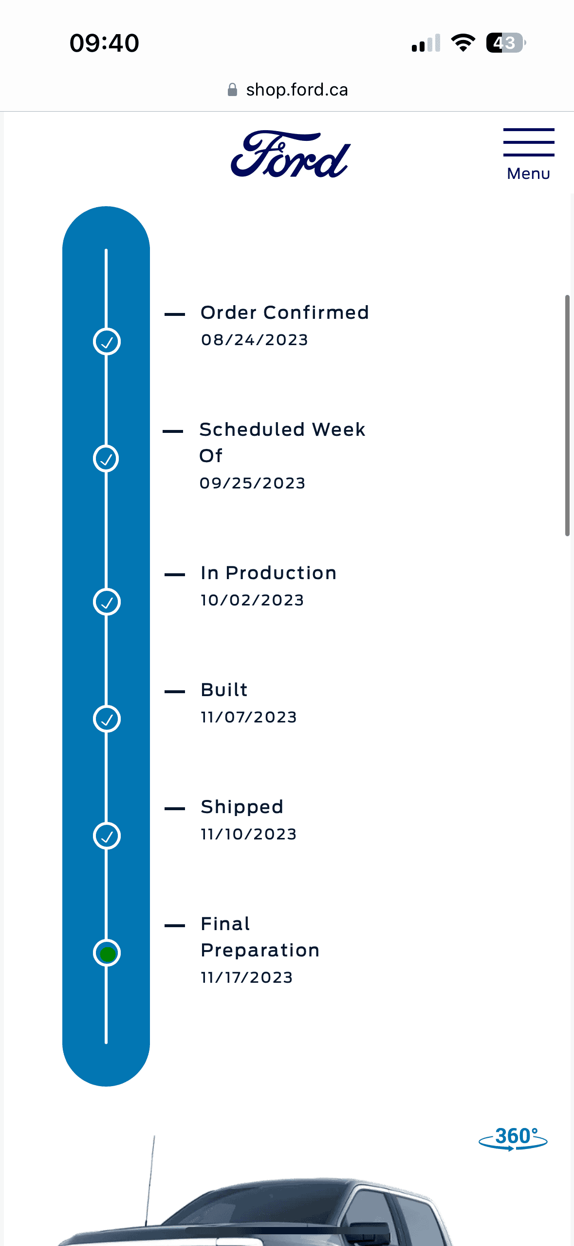 Ford F-150 Lightning ✅ 9/25/2023 Lightning Build Week Group (MY2023) IMG_2306