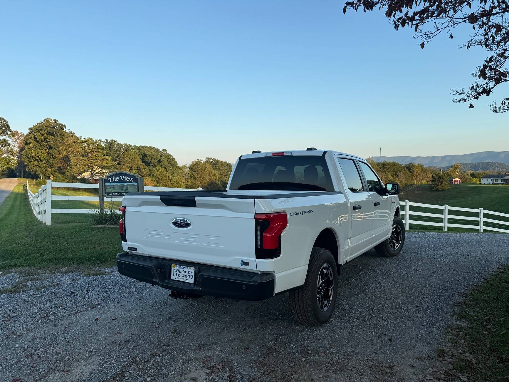 Ford F-150 Lightning Oxford White Pro ER Build IMG_2352