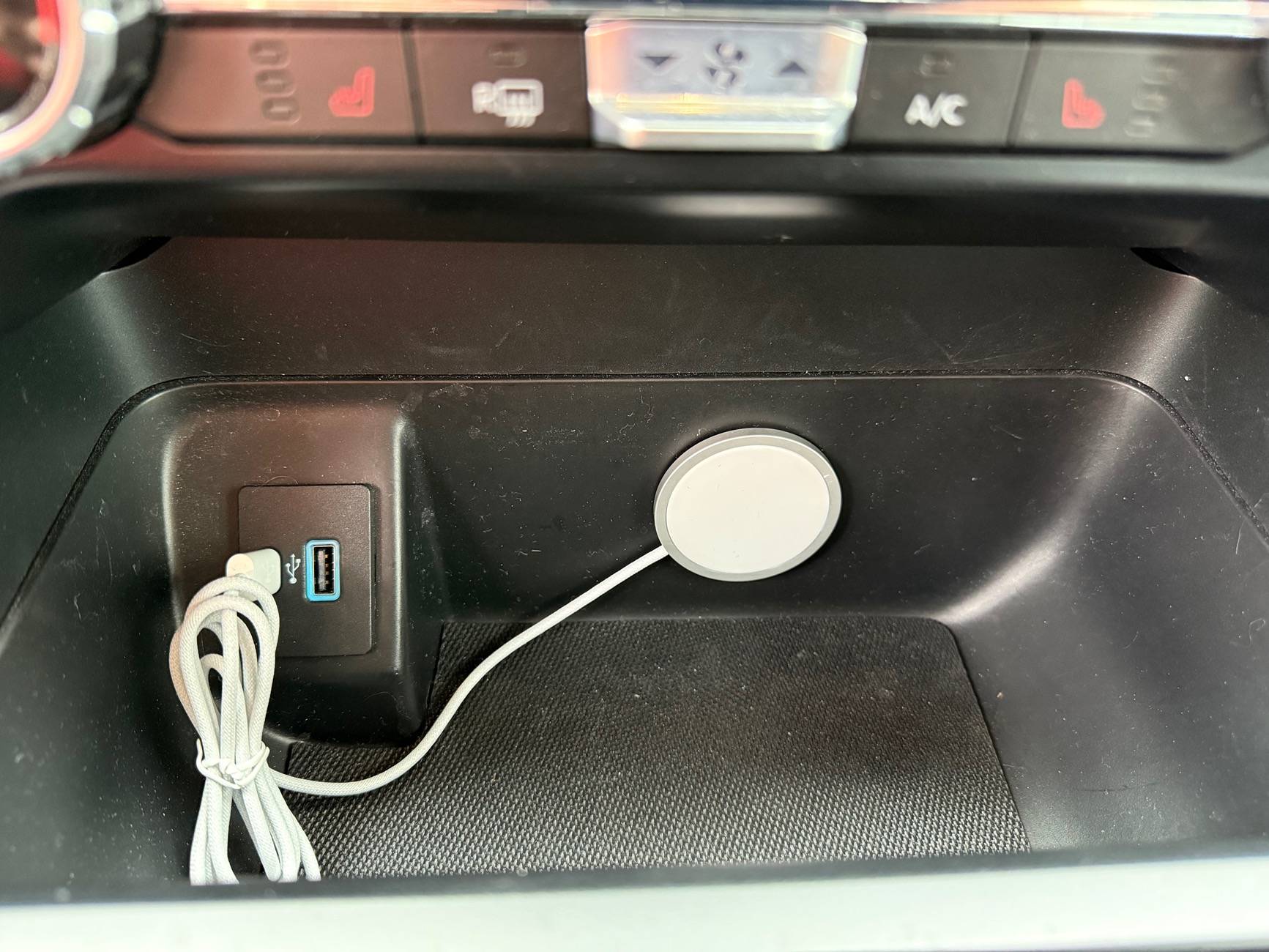 Ford F-150 Lightning DIY MagSafe iPhone Charger Setup IMG_2471