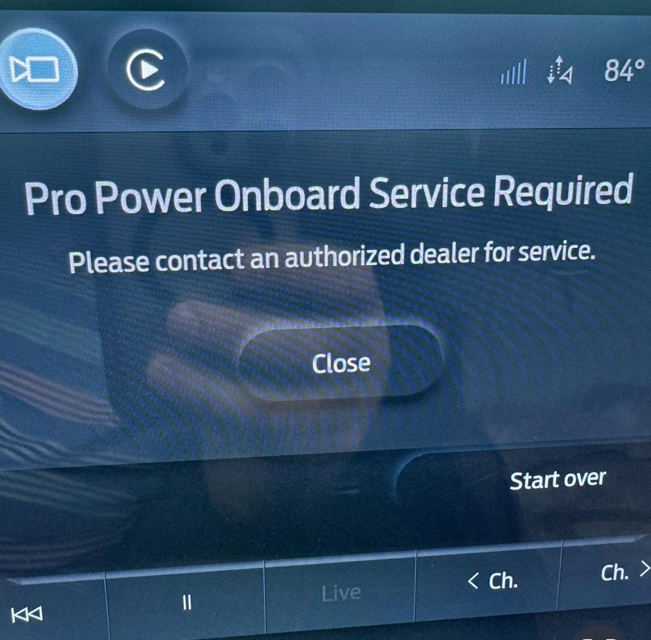 Ford F-150 Lightning Pro Power Onboard Reserve Setting can not set IMG_2498