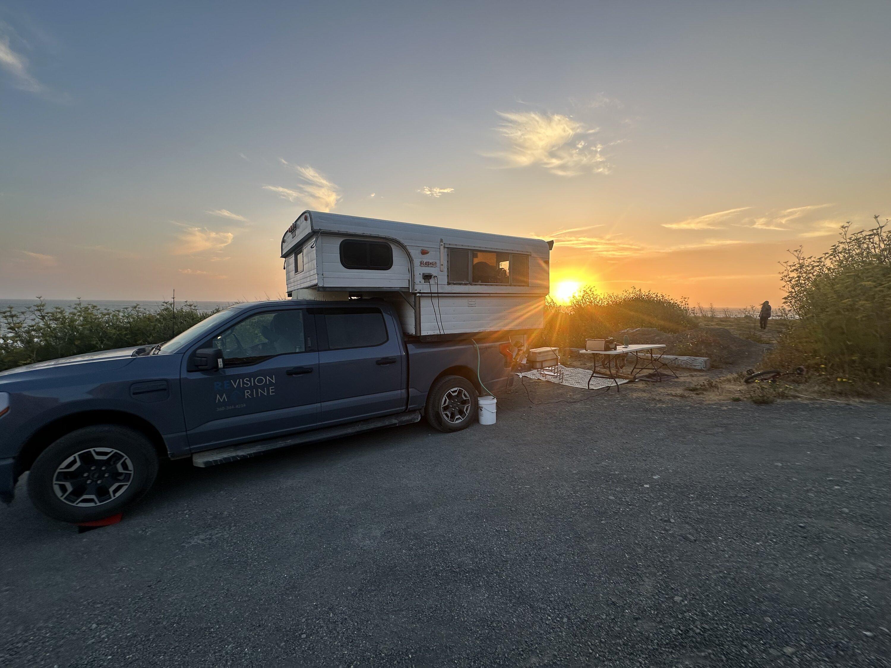 Ford F-150 Lightning Northern Washington to Big Sur CA and Back - 3100mi Trip Report in 2023 SR XLT w/Camper IMG_2752