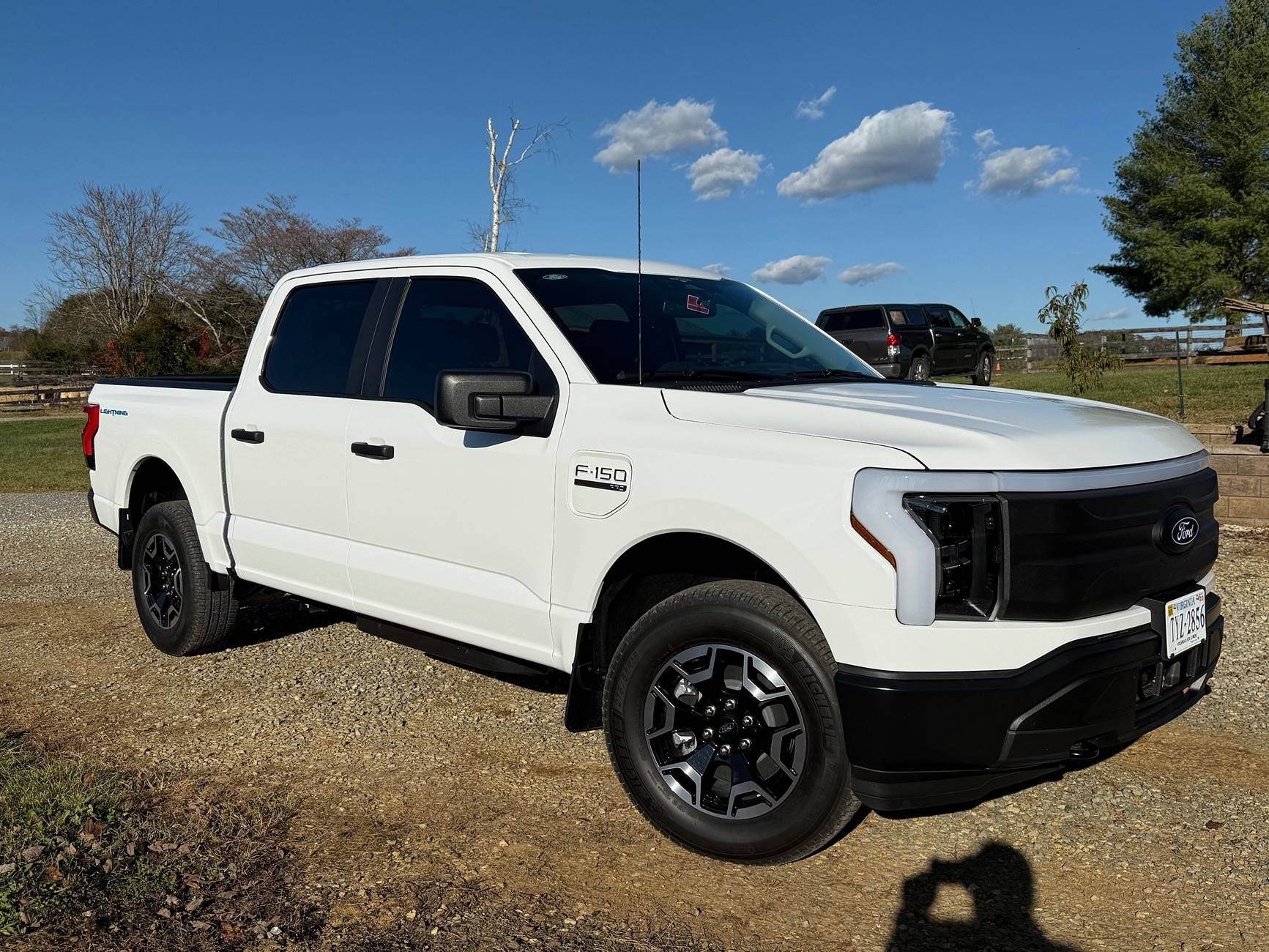 Ford F-150 Lightning Oxford White Pro ER Build IMG_2753