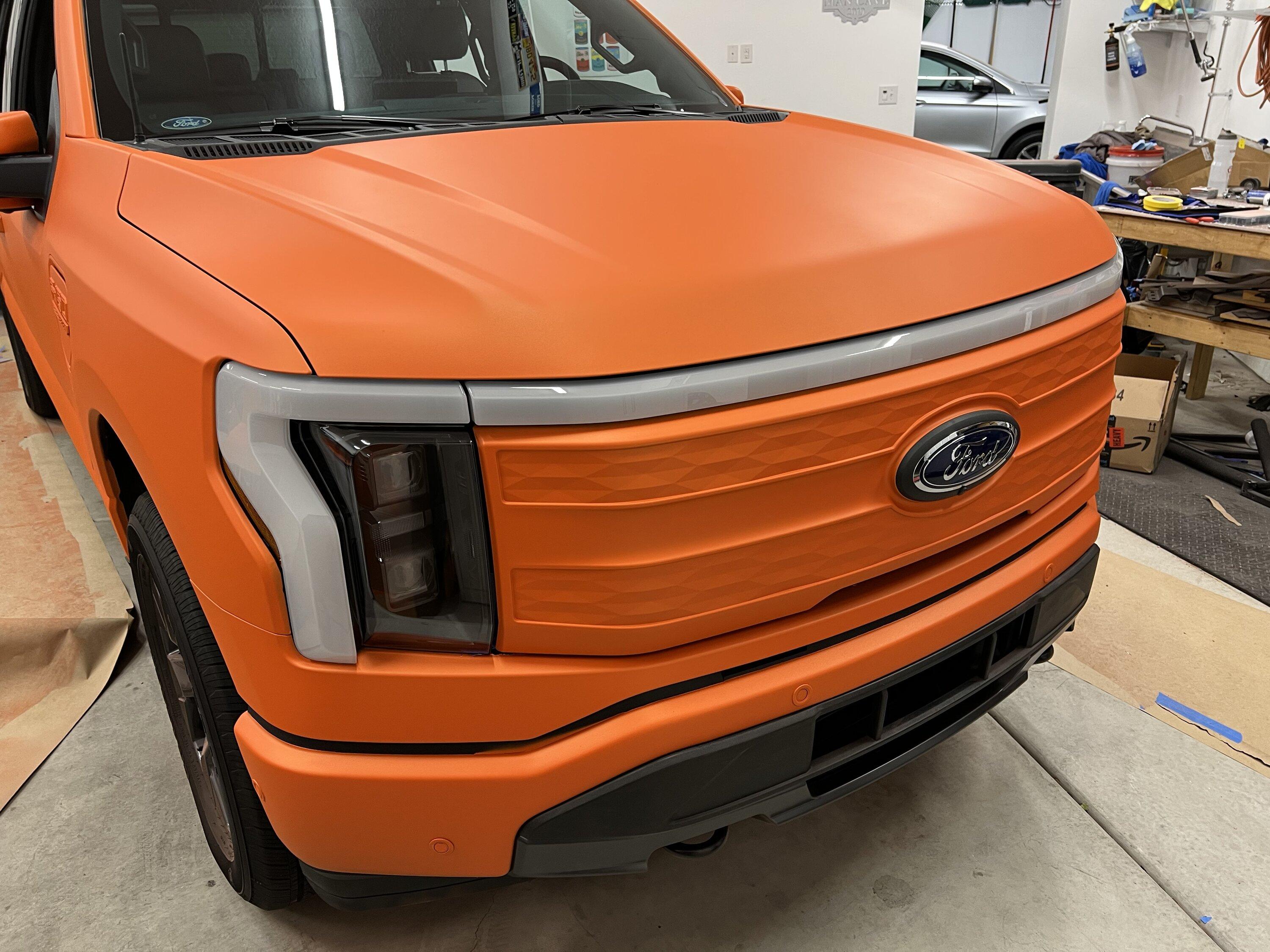 Ford F-150 Lightning Tips to protect front “grill” IMG_2798