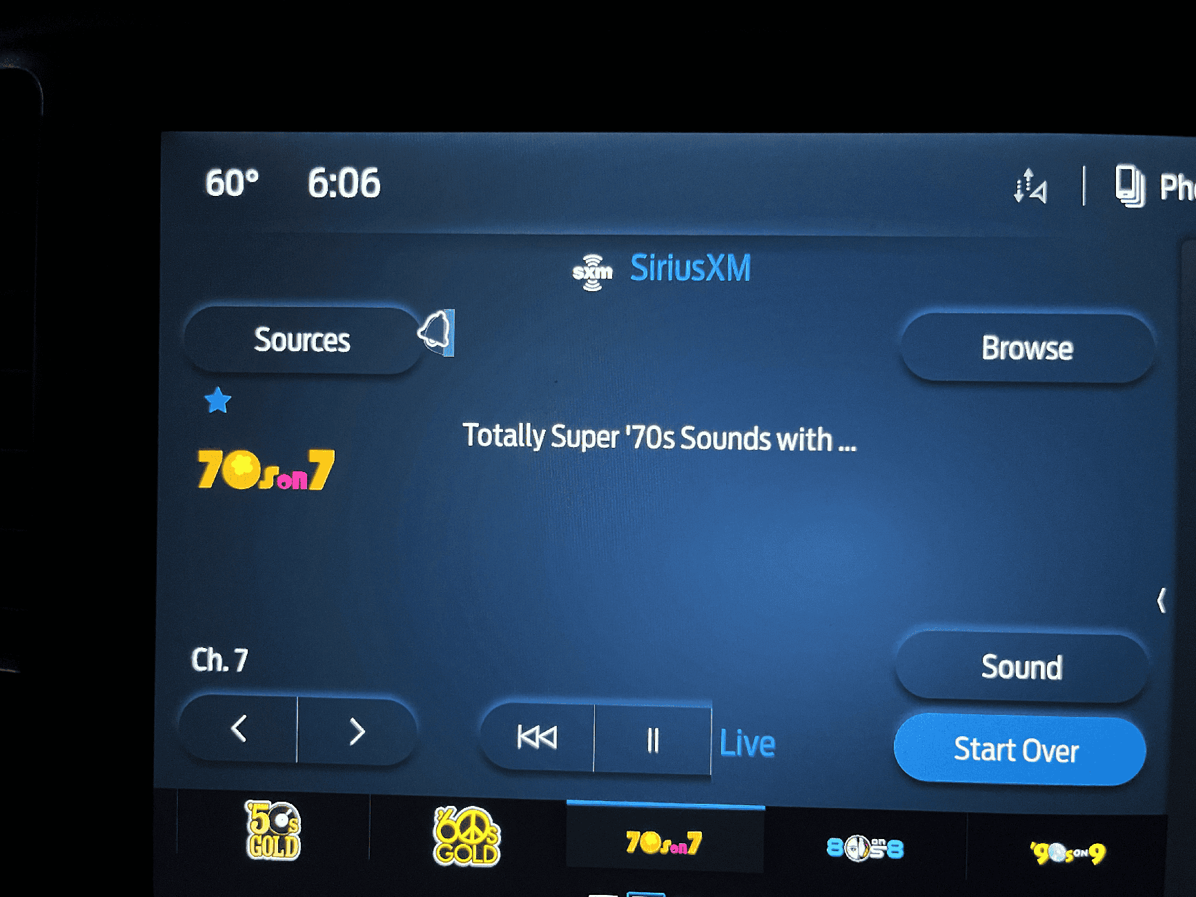 Ford F-150 Lightning Sirius XM no longer showing song and artist IMG_3078