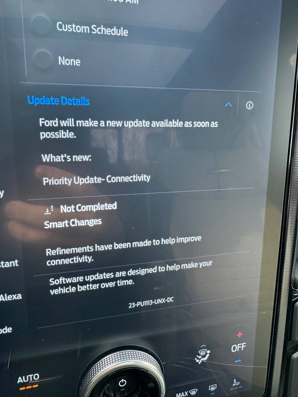 Ford F-150 Lightning Priority Update-23-PU1113-UNX-DC [Connectivity] IMG_3283