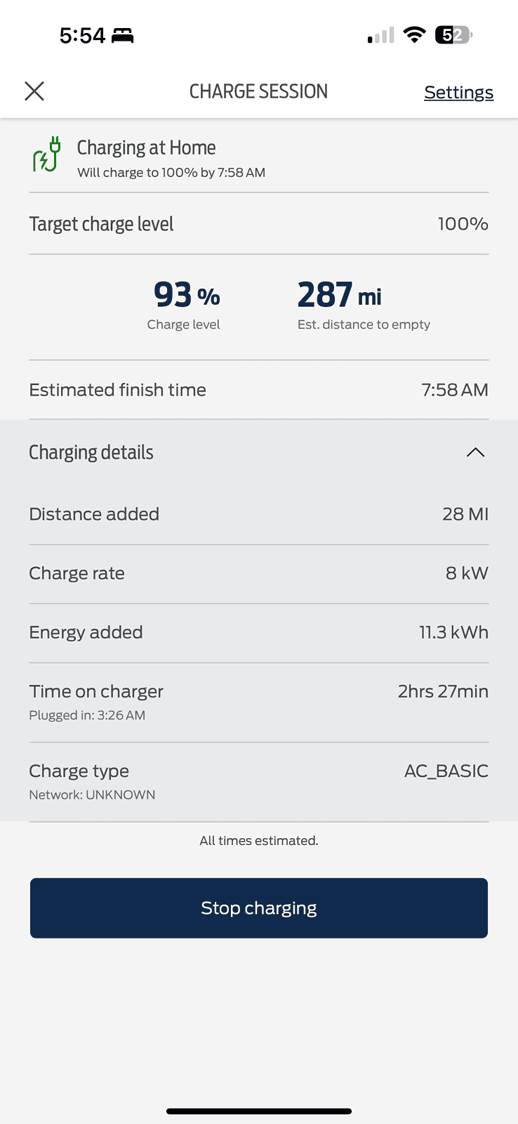 Ford F-150 Lightning Ford Pass App and FCSP charge rate all messed up - RIP IMG_3336