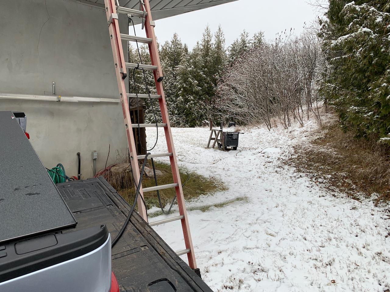 Ford F-150 Lightning Charging my off-grid house from my Lightning IMG_3348