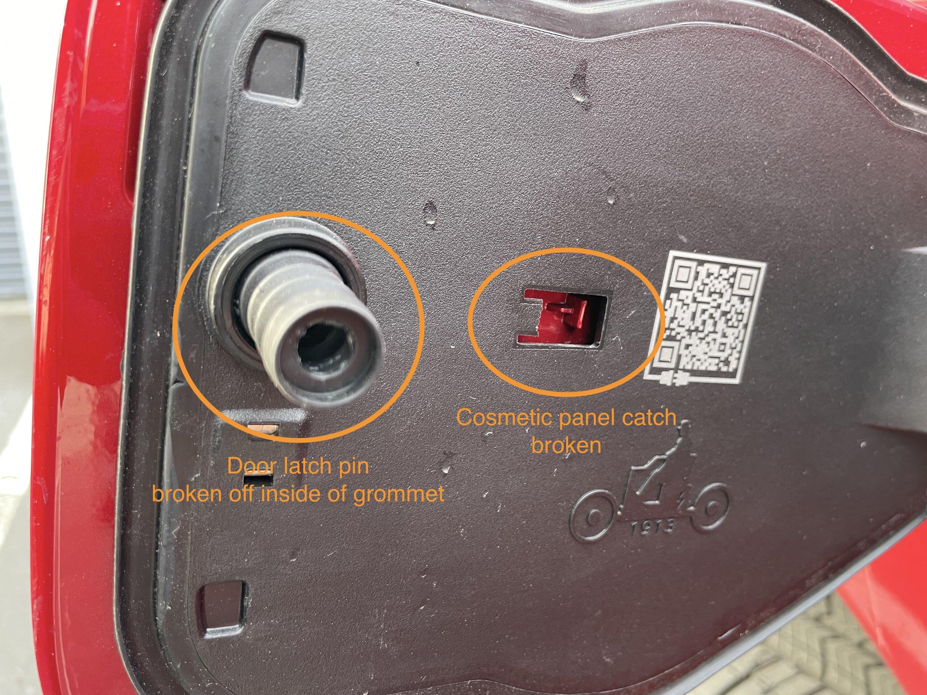 Ford F-150 Lightning Broken charge door - repair/replace help? IMG_3427