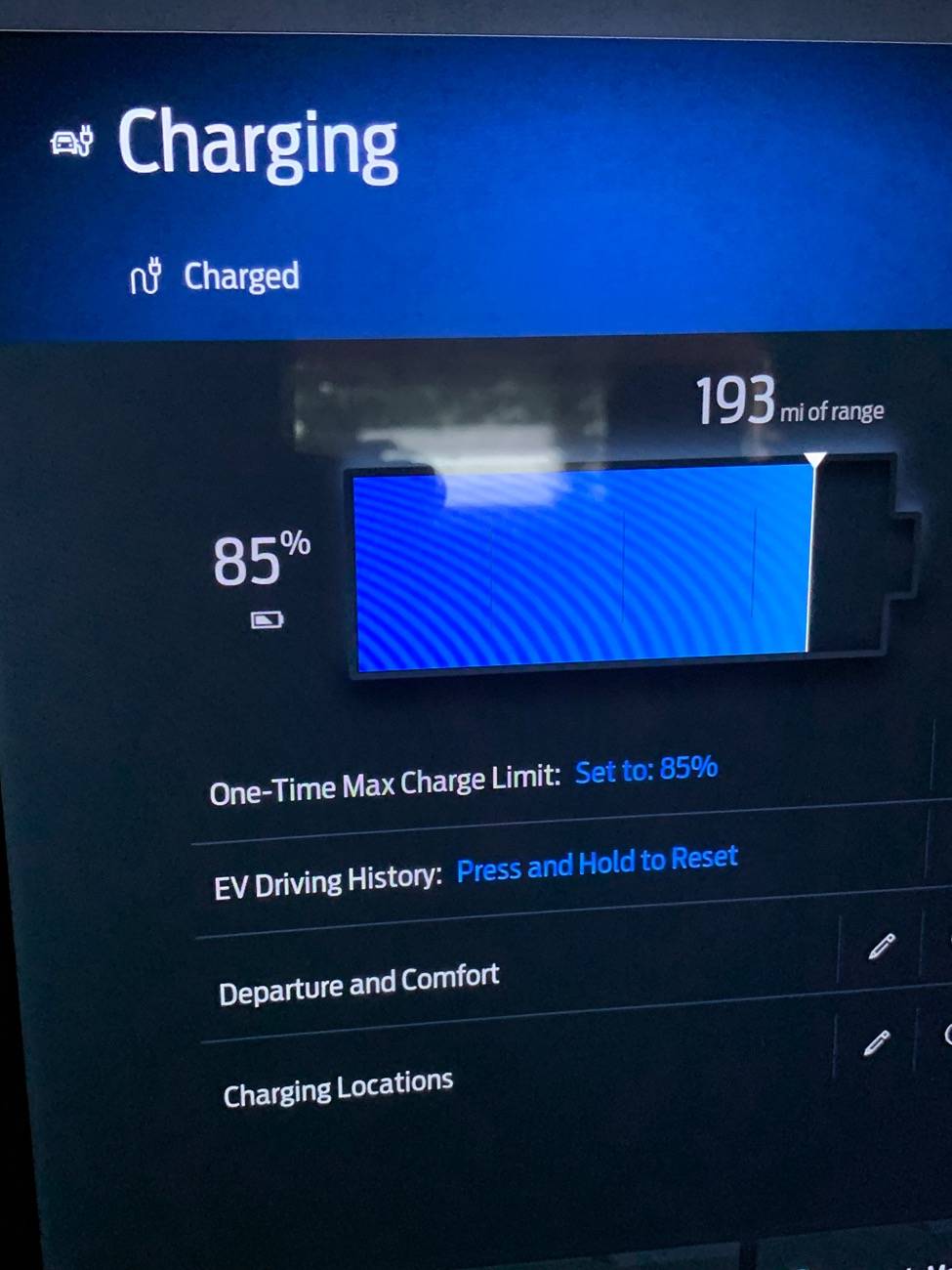 Ford F-150 Lightning Ford Pass- Setting target charge with non-Ford chargers IMG_3438