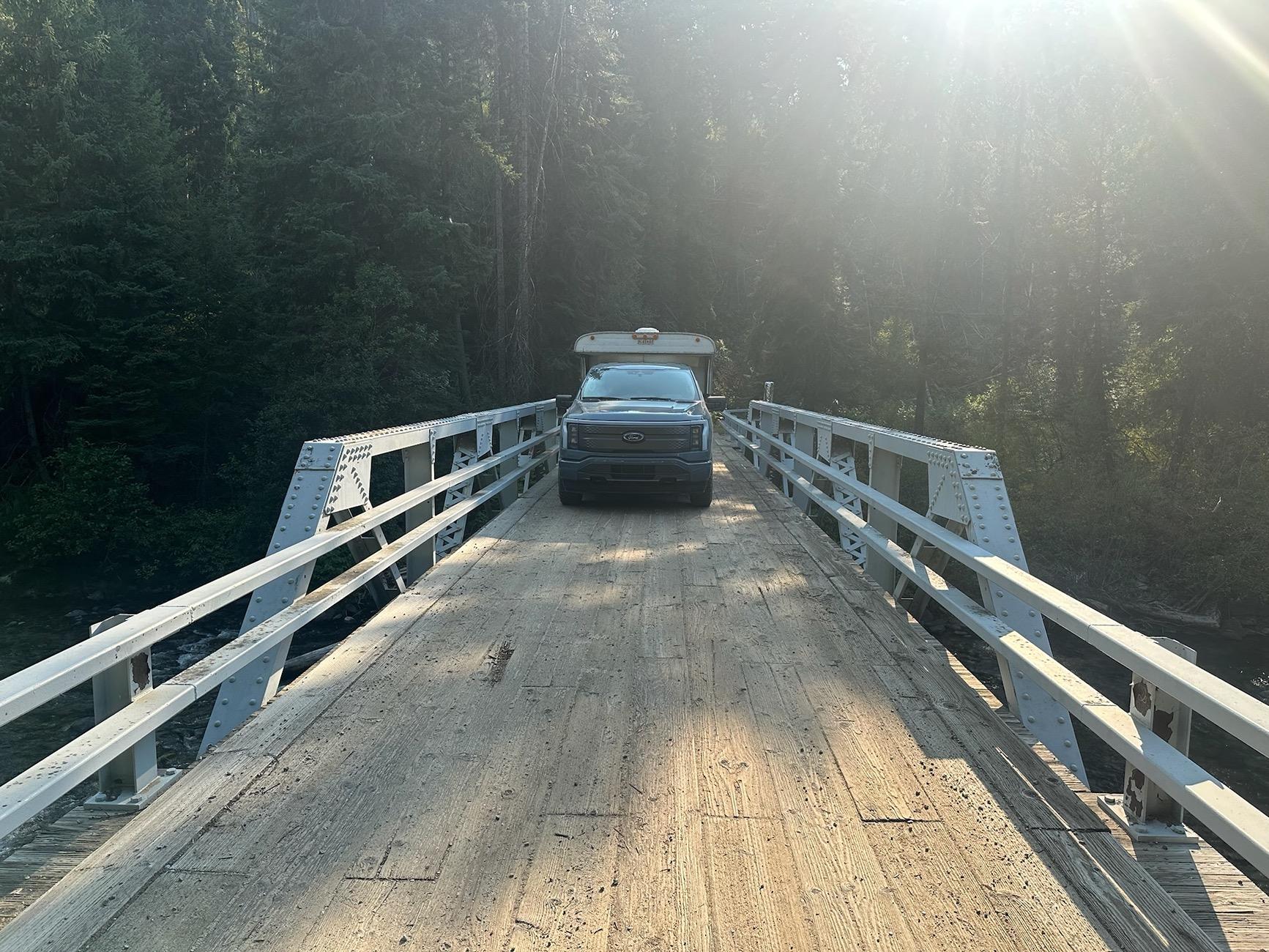 Ford F-150 Lightning Overlanding on longest uninterrupted dirt road in the lower 48 IMG_3511