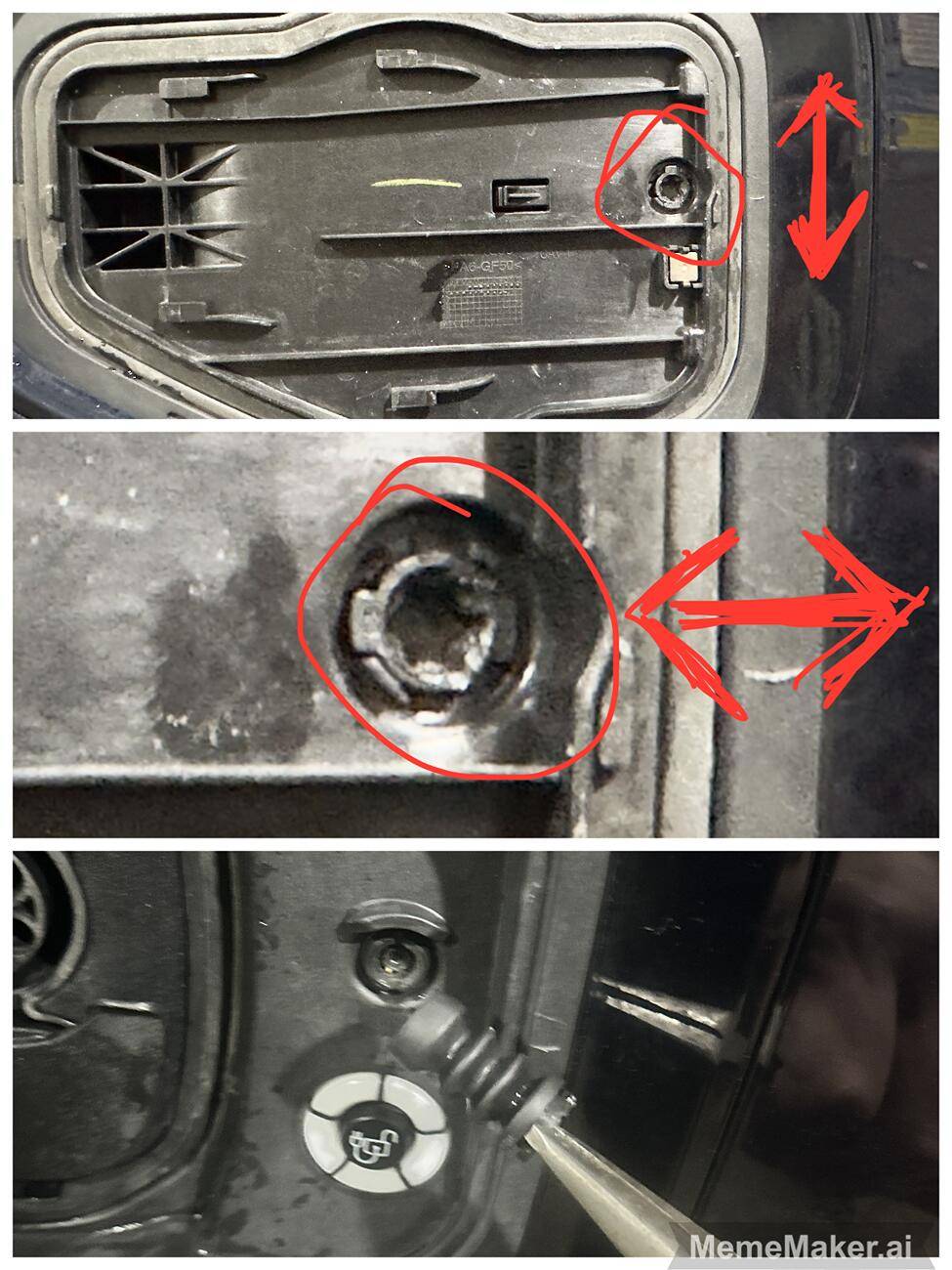 Ford F-150 Lightning anyone’s charge port door getting stuck?(UPDATE FIX) IMG_3527