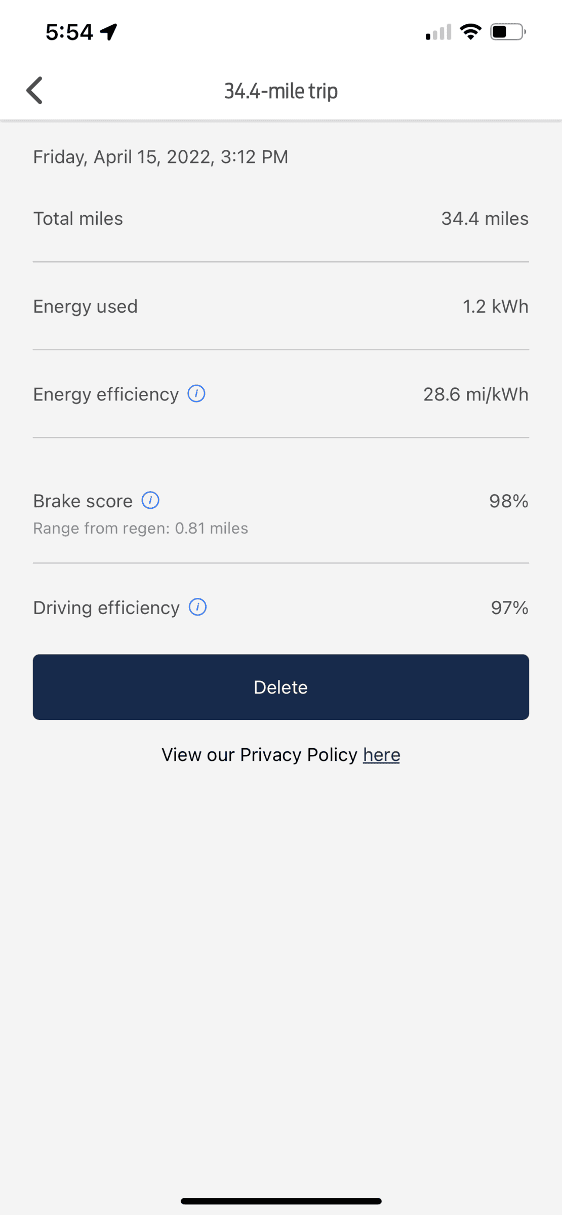 Ford F-150 Lightning Energy usage data from apps too good? IMG_3644.PNG