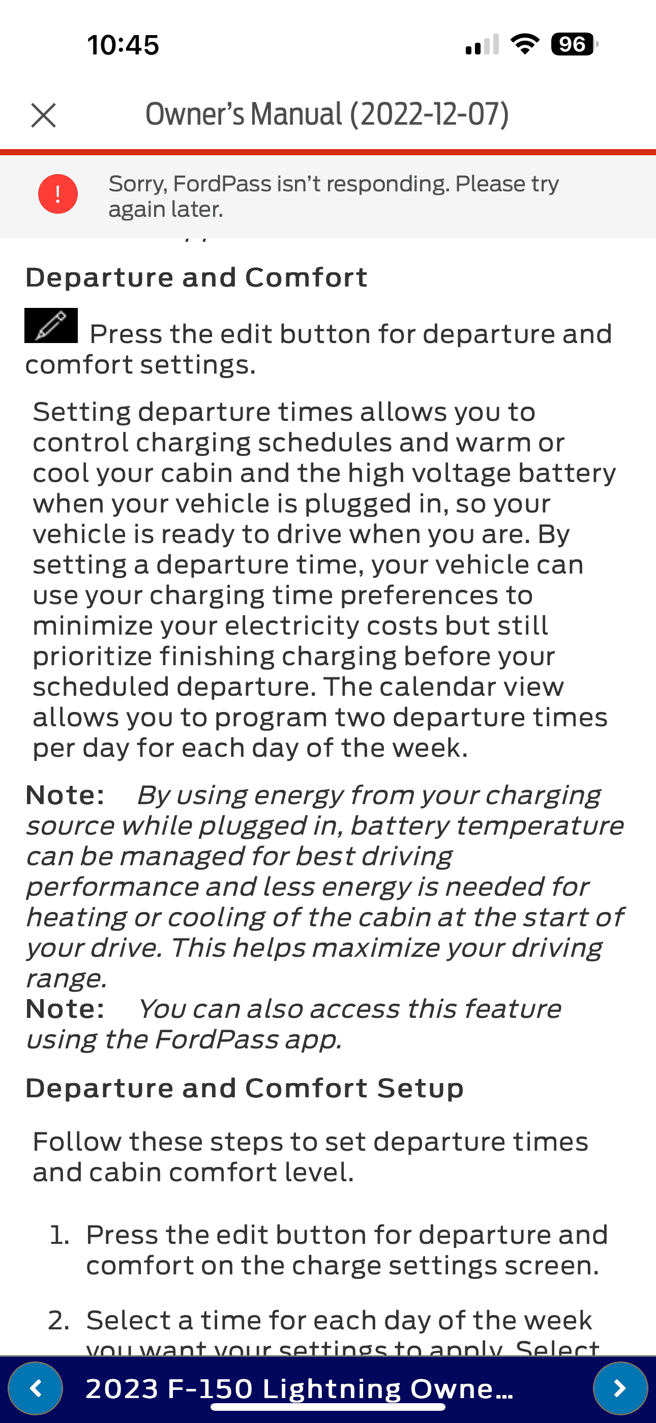 Ford F-150 Lightning How to Set Charging Time So it Finishes at a set time IMG_3678.PNG