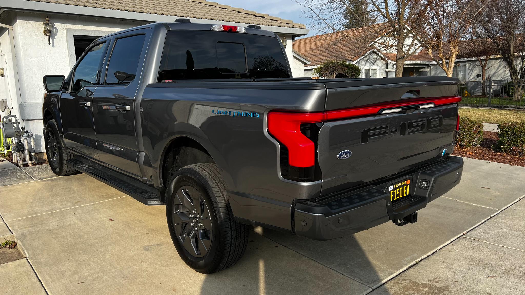 Ford F-150 Lightning 48hrs of ownership….rear ended! IMG_3691