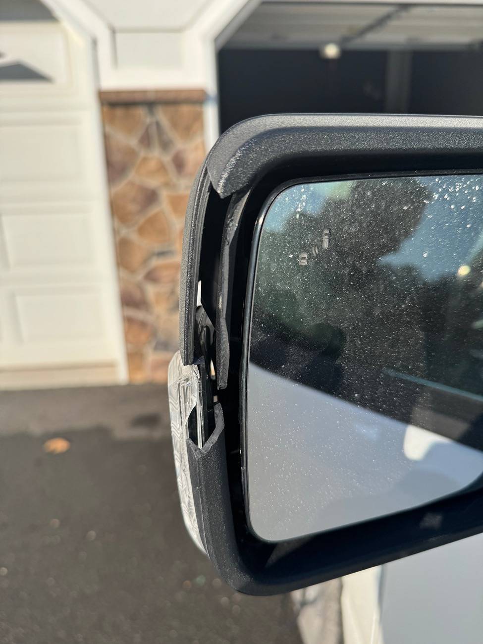 Ford F-150 Lightning Repair/replace broken mirror trim IMG_3833