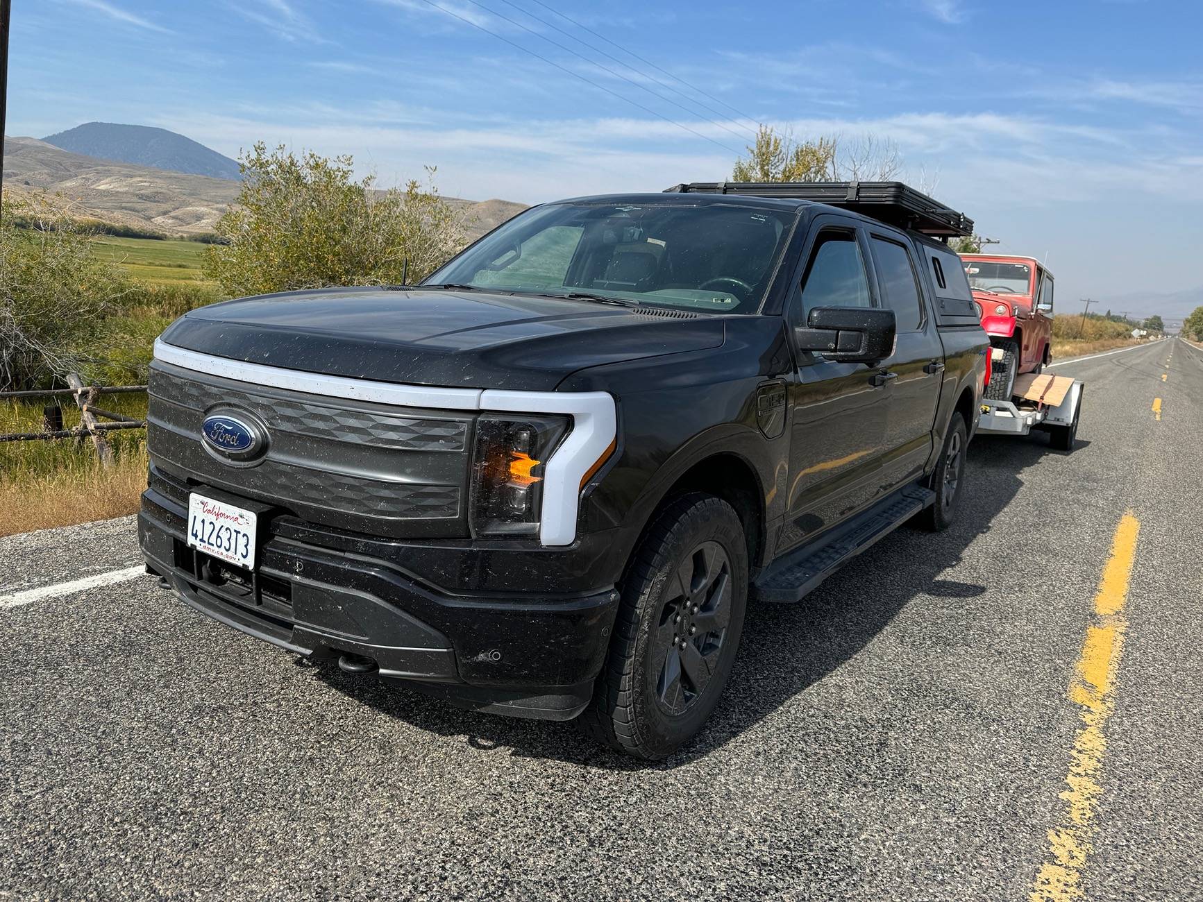 Ford F-150 Lightning 70k mi in 18 months, lots of trailering too IMG_3977