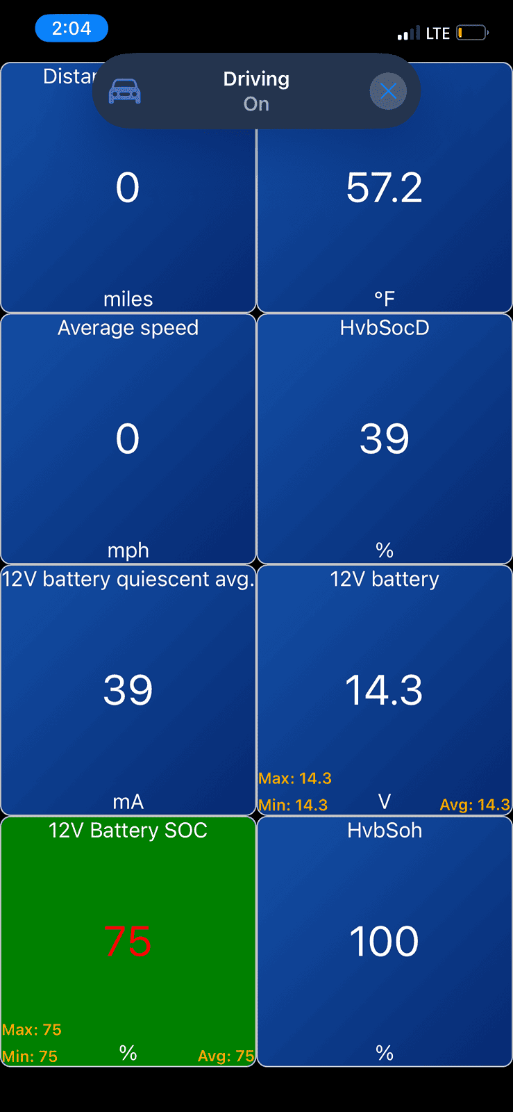 Ford F-150 Lightning Use of VeePeak OBD-II Scan Tool (OBDCheck BLE) and the Car Scanner ELM OBD2 iPhone App IMG_4070