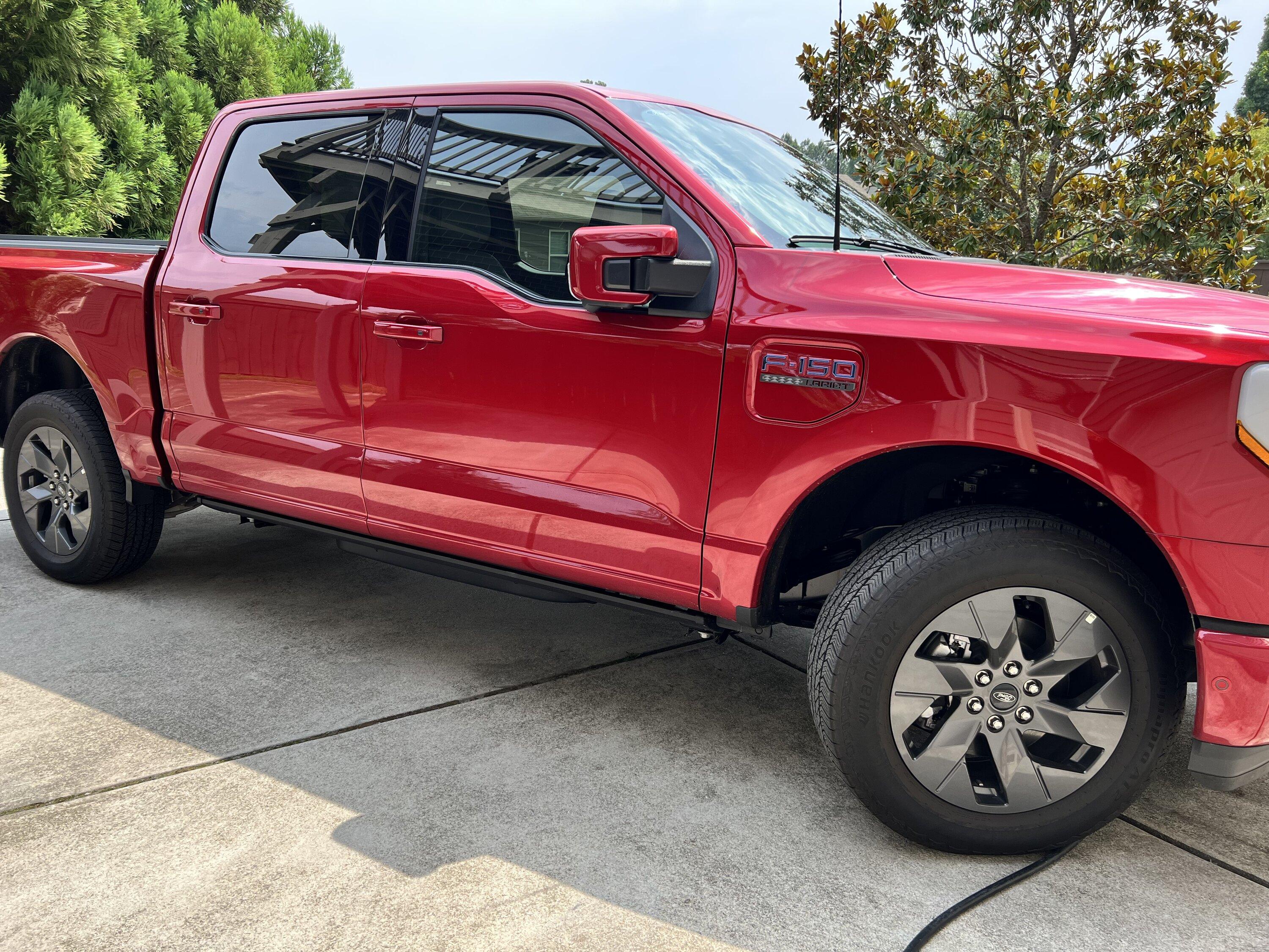 Ford F-150 Lightning OEM Running Boards $200 OBO IMG_4224