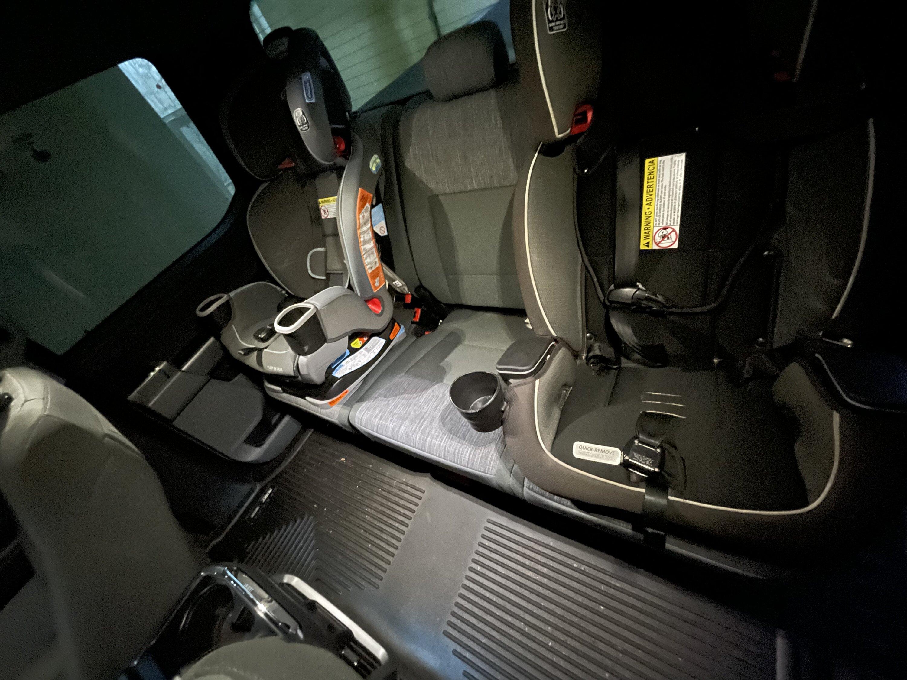 Spacing and/or pictures of 2 child seats?  Ford Lightning Forum For F-150  Lightning EV Pickup: News, Owners, Discussions, Community