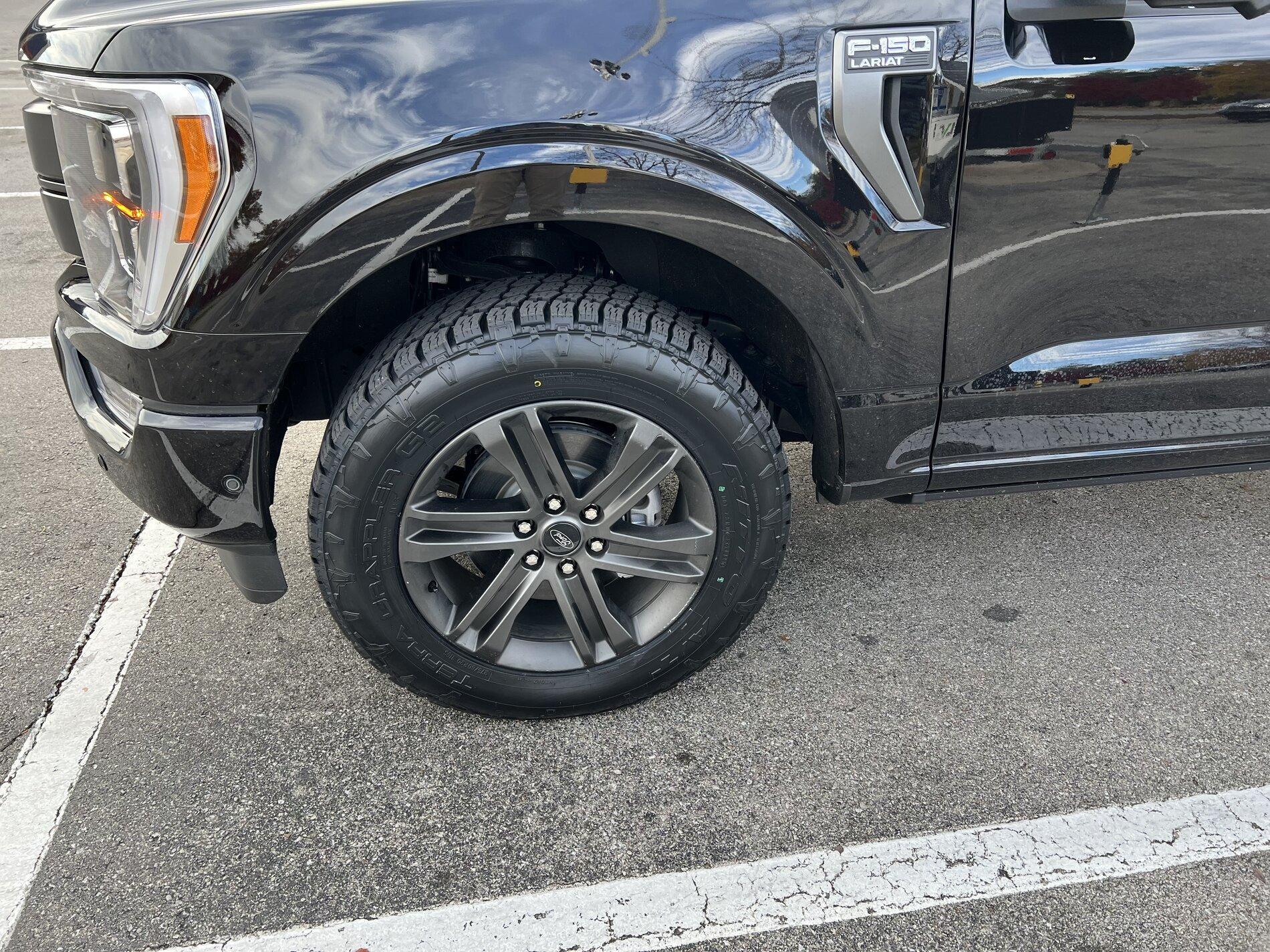 Ford F-150 Lightning Factory Wheels with Aftermarket Tire Thread IMG_4396