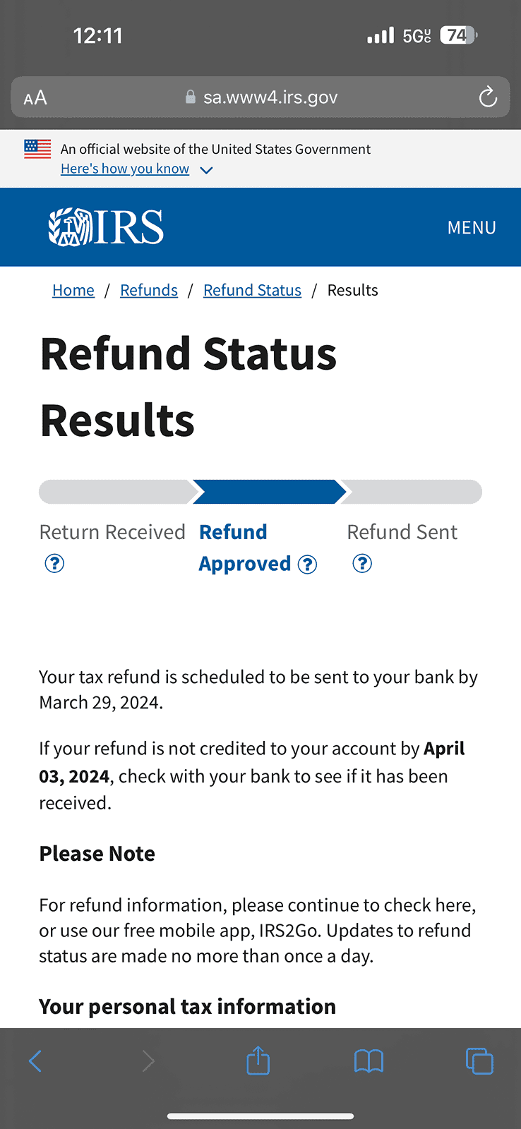 Ford F-150 Lightning 2023 Refund Form 15400 IMG_4460