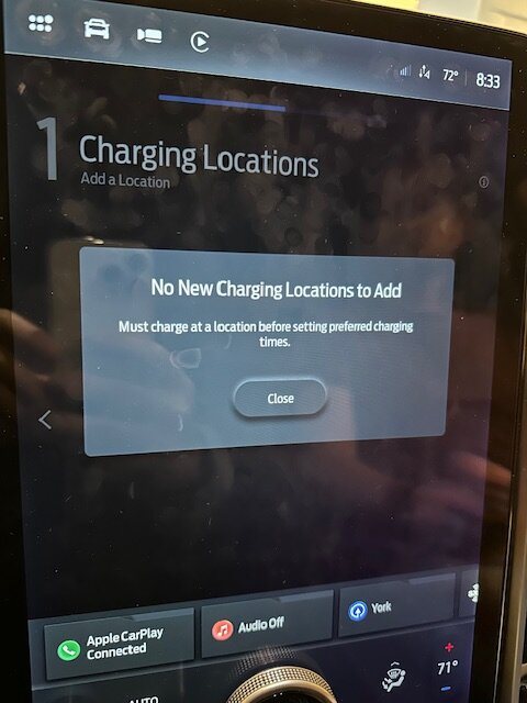 Ford F-150 Lightning Can’t set charging location at home -[fix post 42] IMG_4480