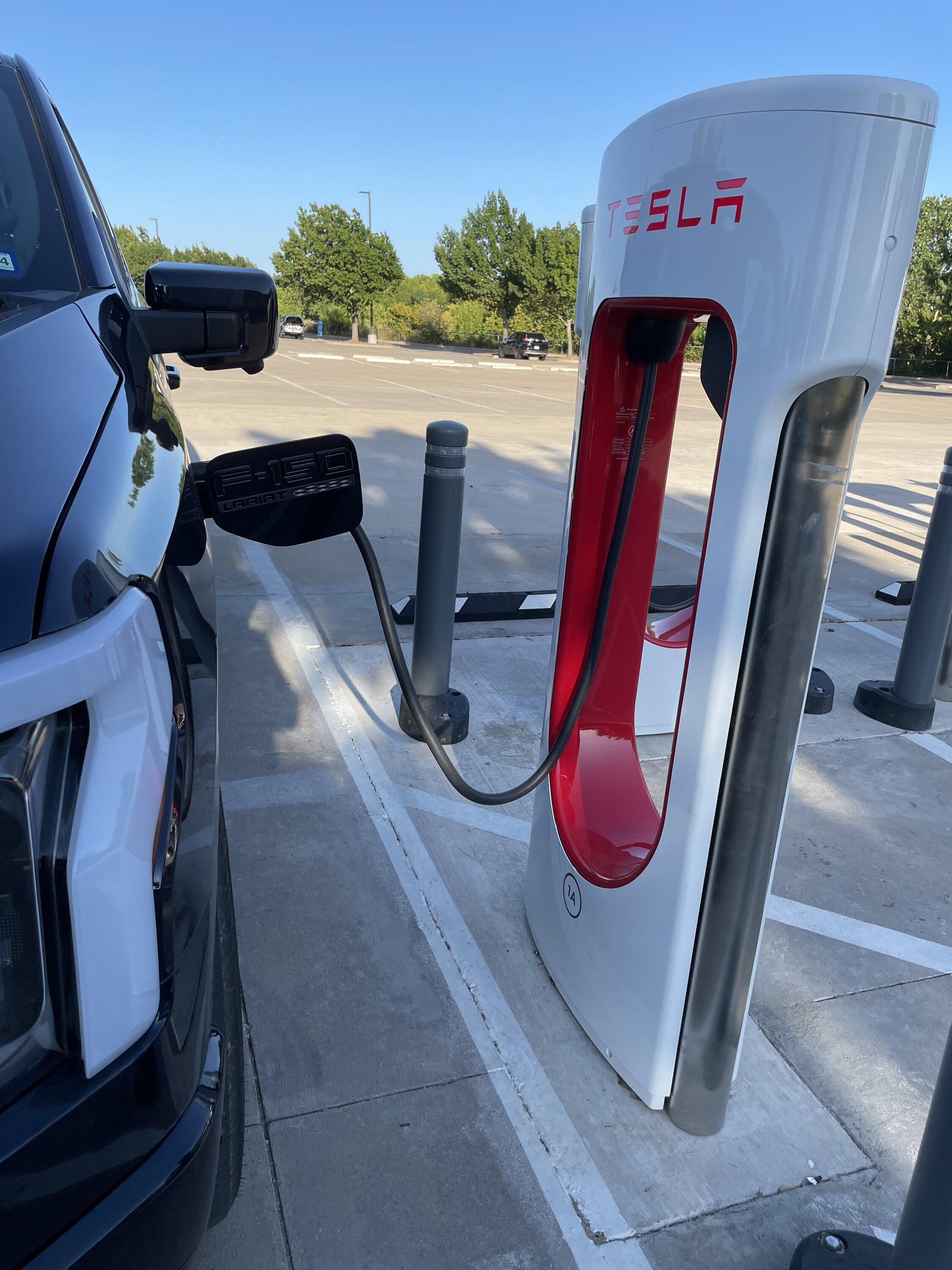 Ford F-150 Lightning Will New Tesla Superchargers have Magic Docks? IMG_4540