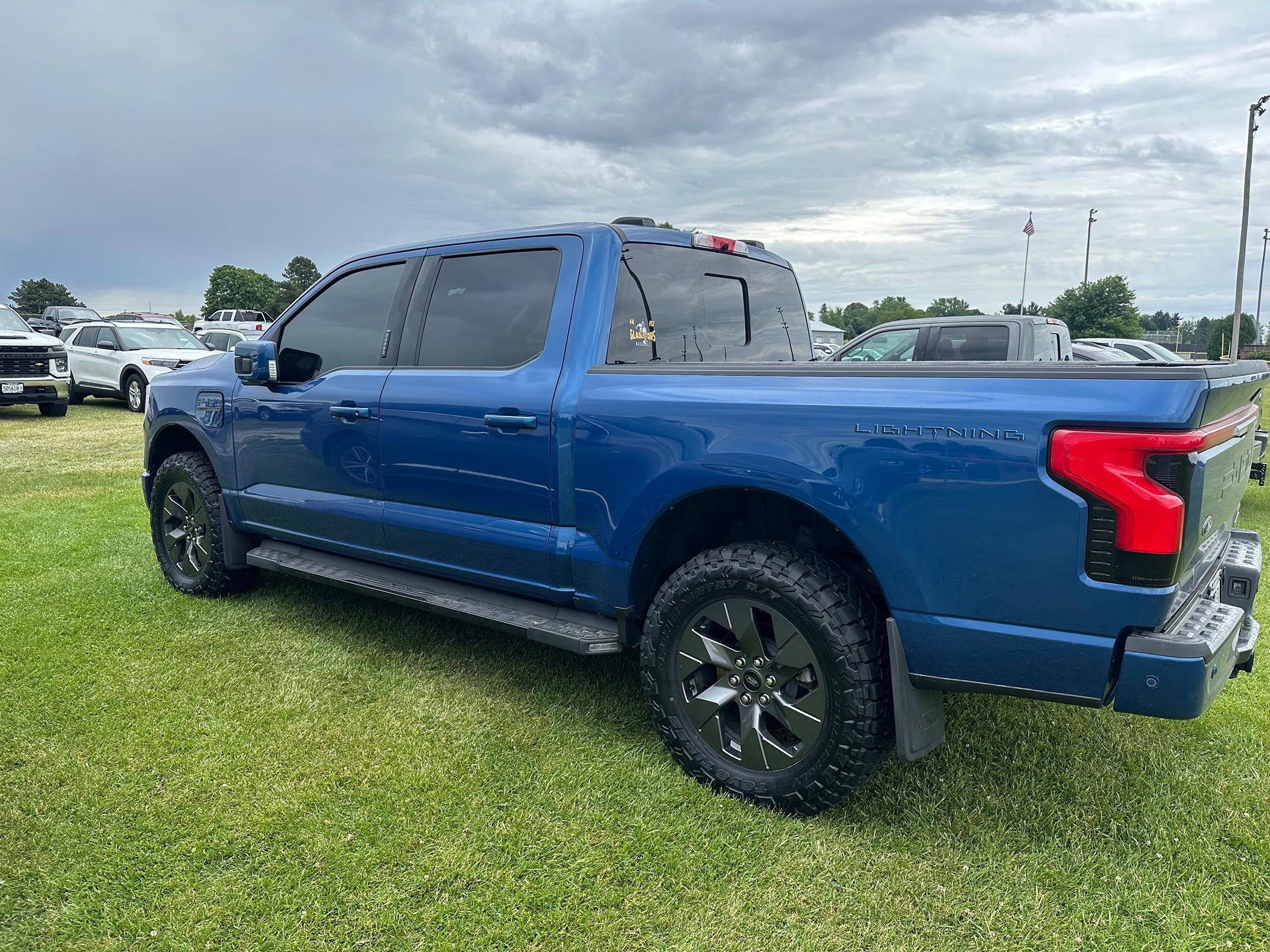 Ford F-150 Lightning Leveled on 35” Toyo RT Trail Tires IMG_4592