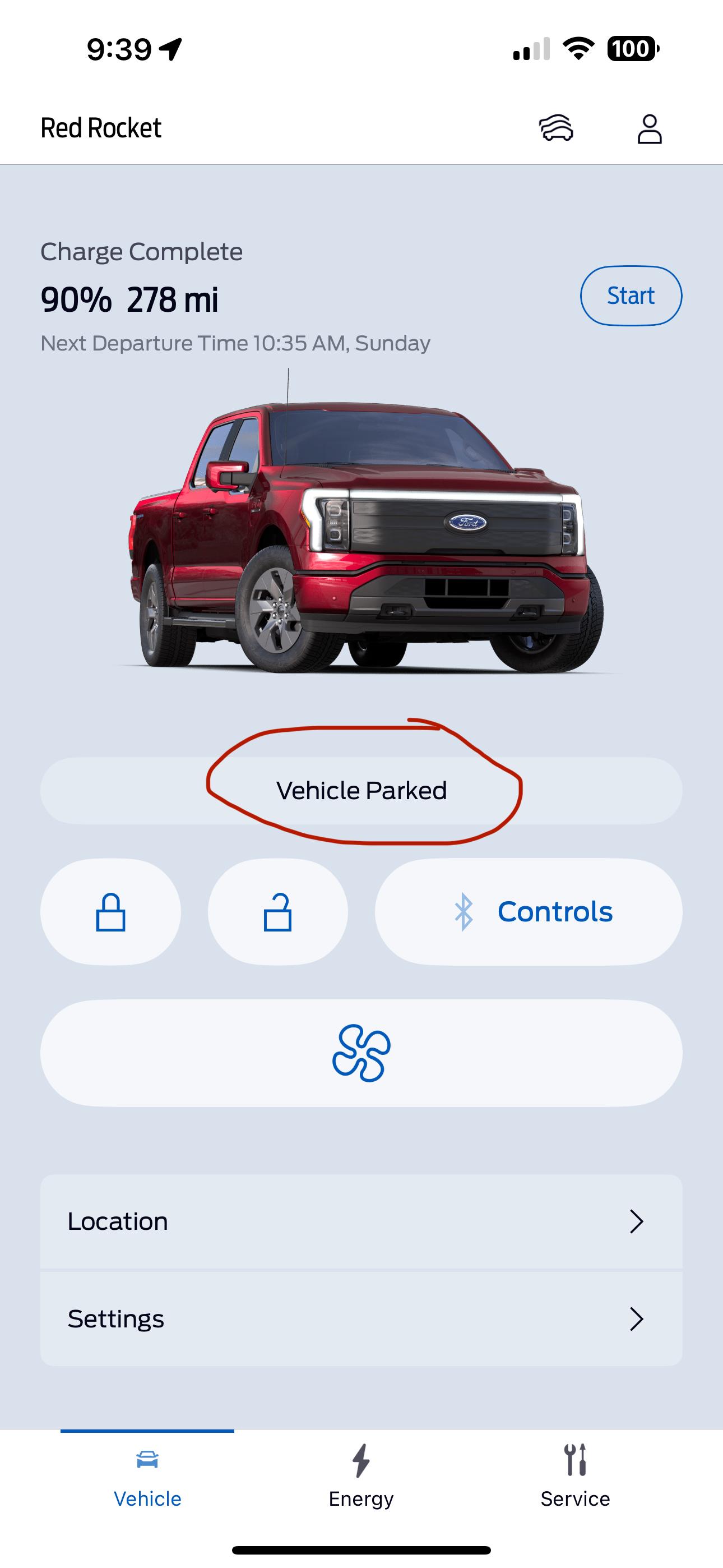 Ford F-150 Lightning FORD: Please add lock status to FordPass app main screen IMG_4747