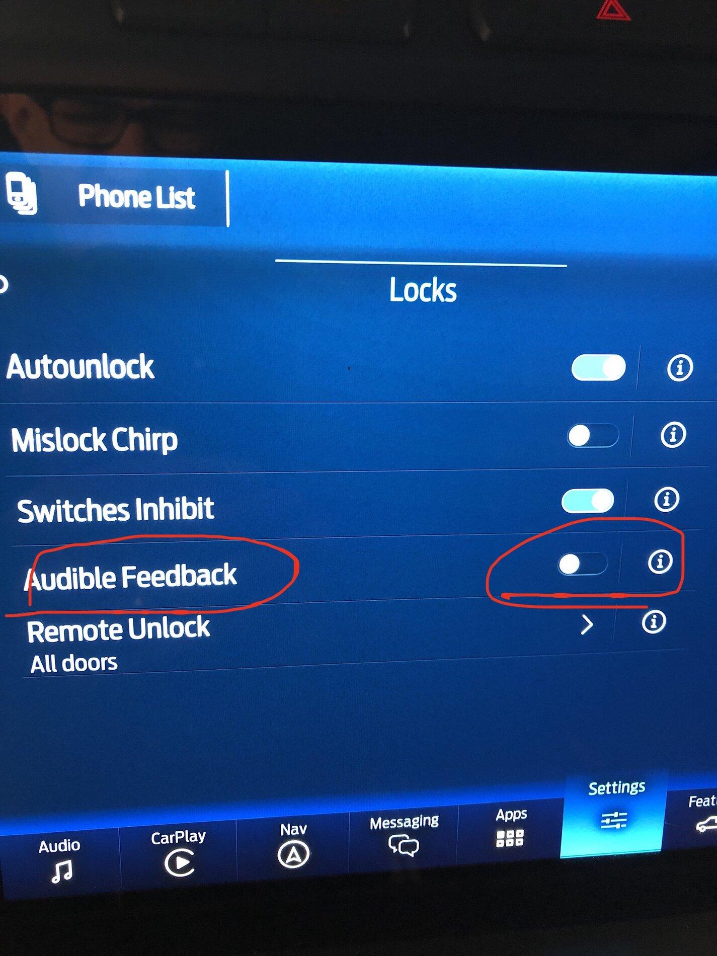 Ford F-150 Lightning RESOLVED - Honk When Pressing Lock on Key Fob - Disabled IMG_4877