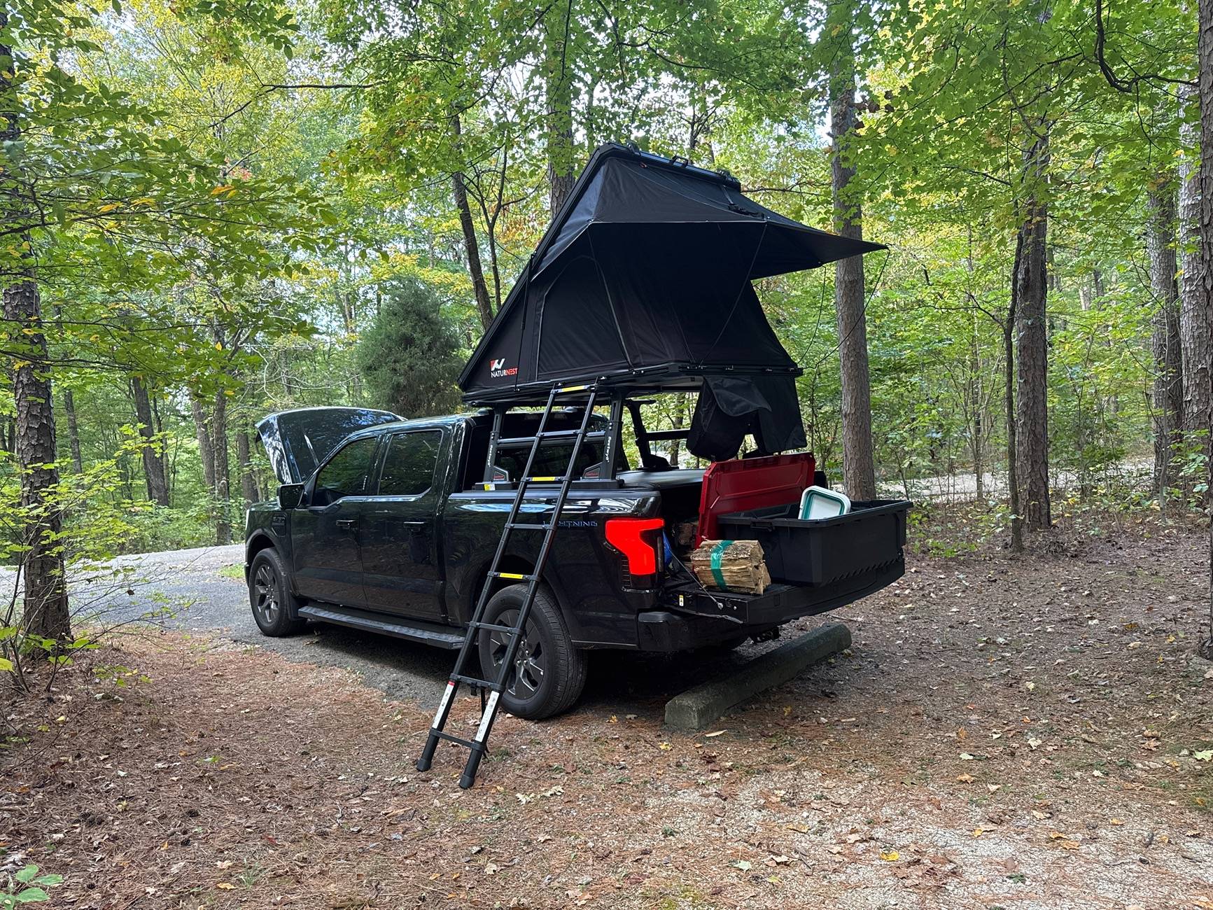 Ford F-150 Lightning Rooftop Camping Setup IMG_4916