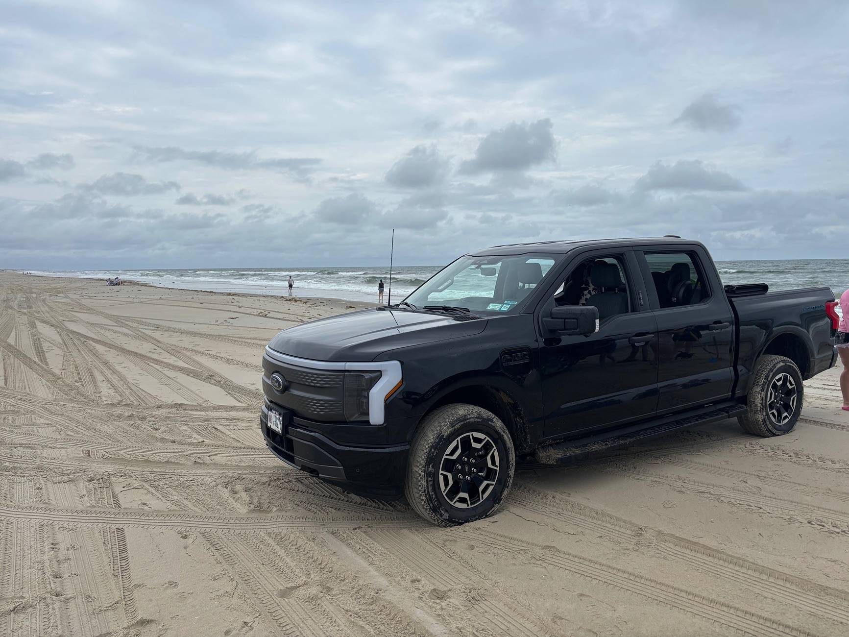 Ford F-150 Lightning Beach Driving IMG_4999