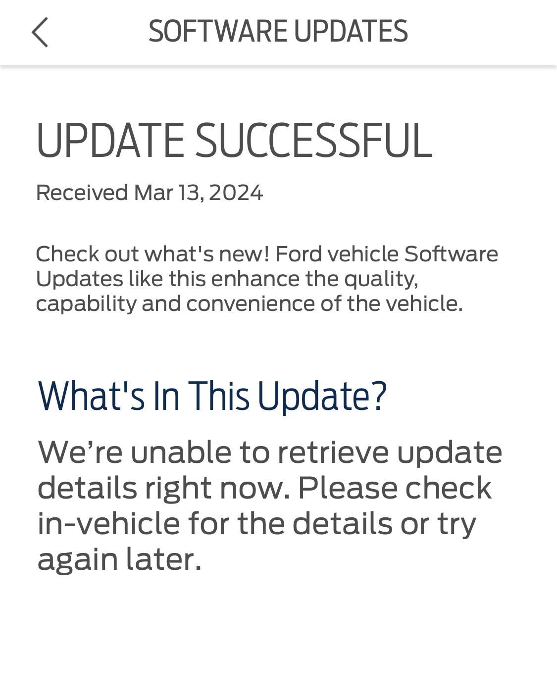 Ford F-150 Lightning Power-Up OTA 6.4.0 - Smart Changes: Refinements to improve connectivity IMG_5367