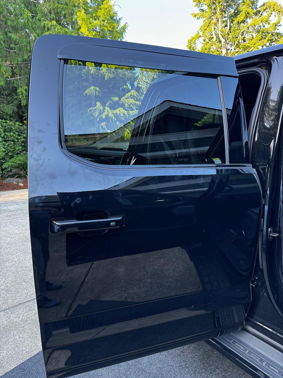 Ford F-150 Lightning Rear window stuck won’t go back up IMG_5502