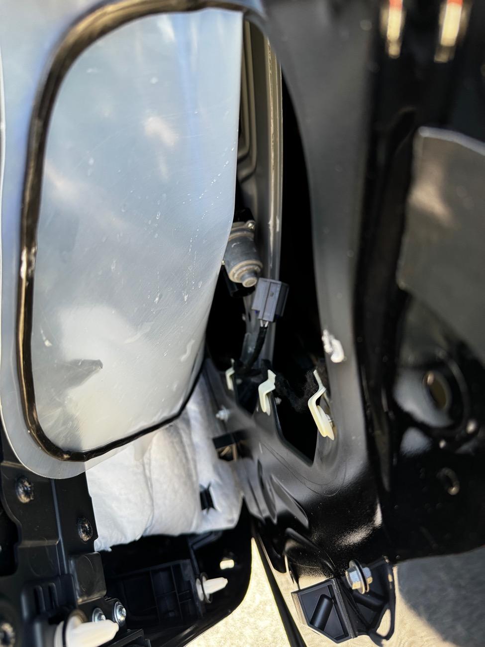 Ford F-150 Lightning Rear window stuck won’t go back up IMG_5507
