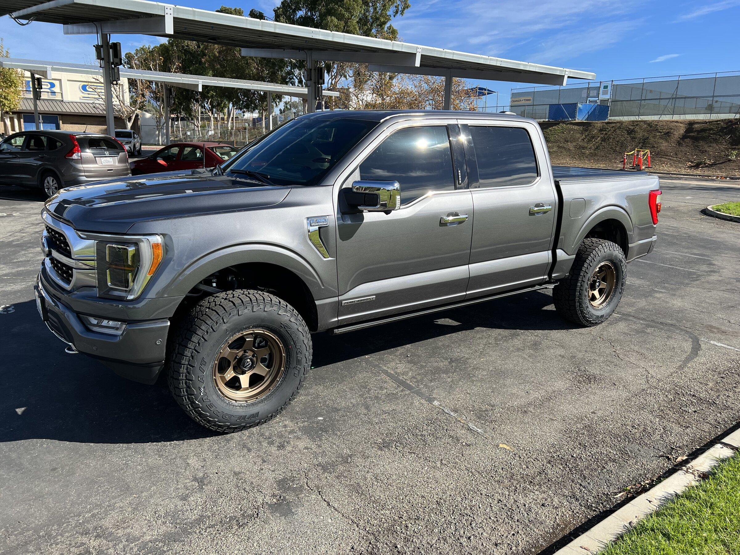 Ford F-150 Lightning Anyone tint front window on Carbonized Grey - '21 F-150? IMG_5525