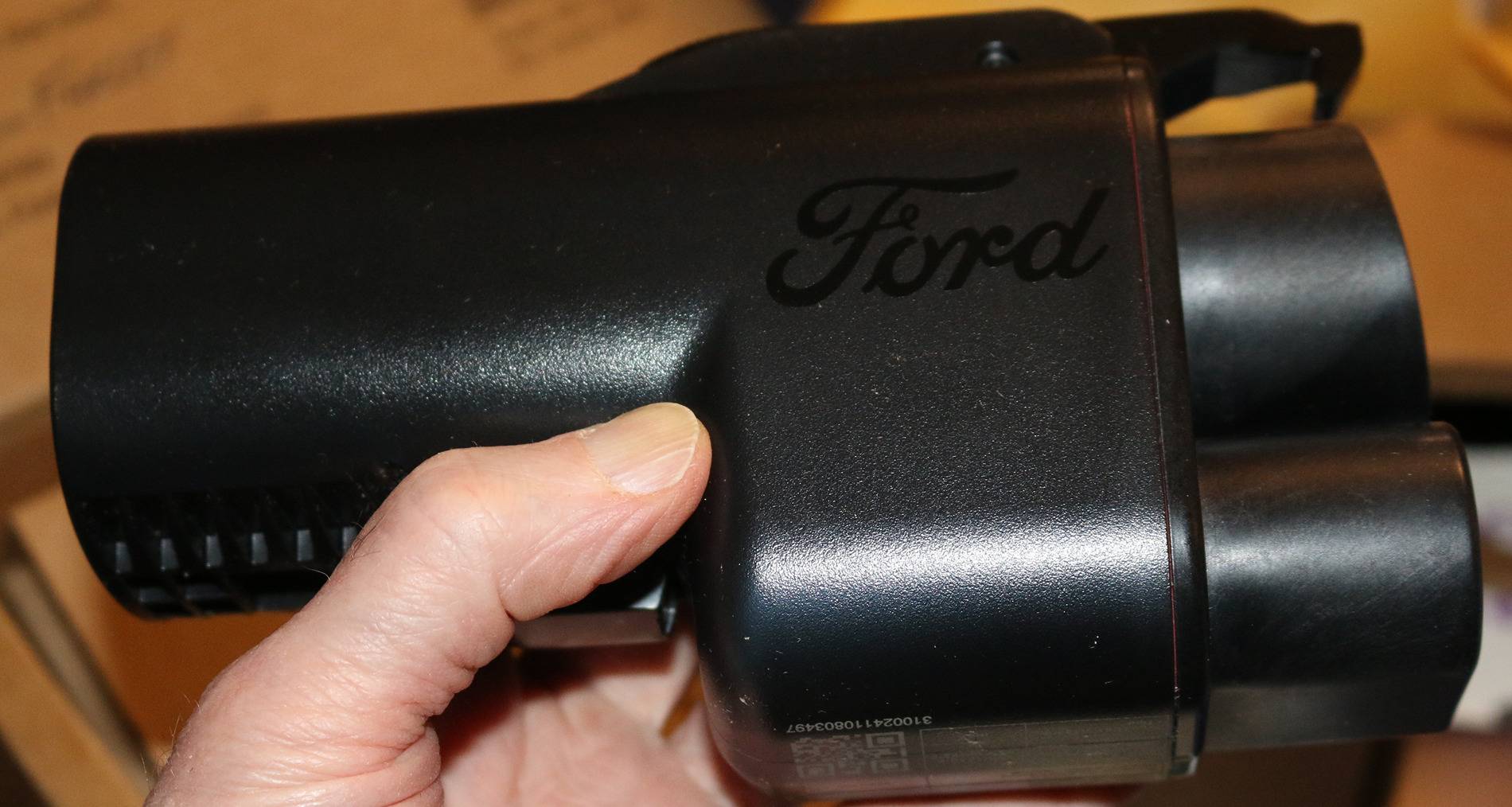 Ford F-150 Lightning NACS Adapter Estimate Shipping IMG_5750-cropped