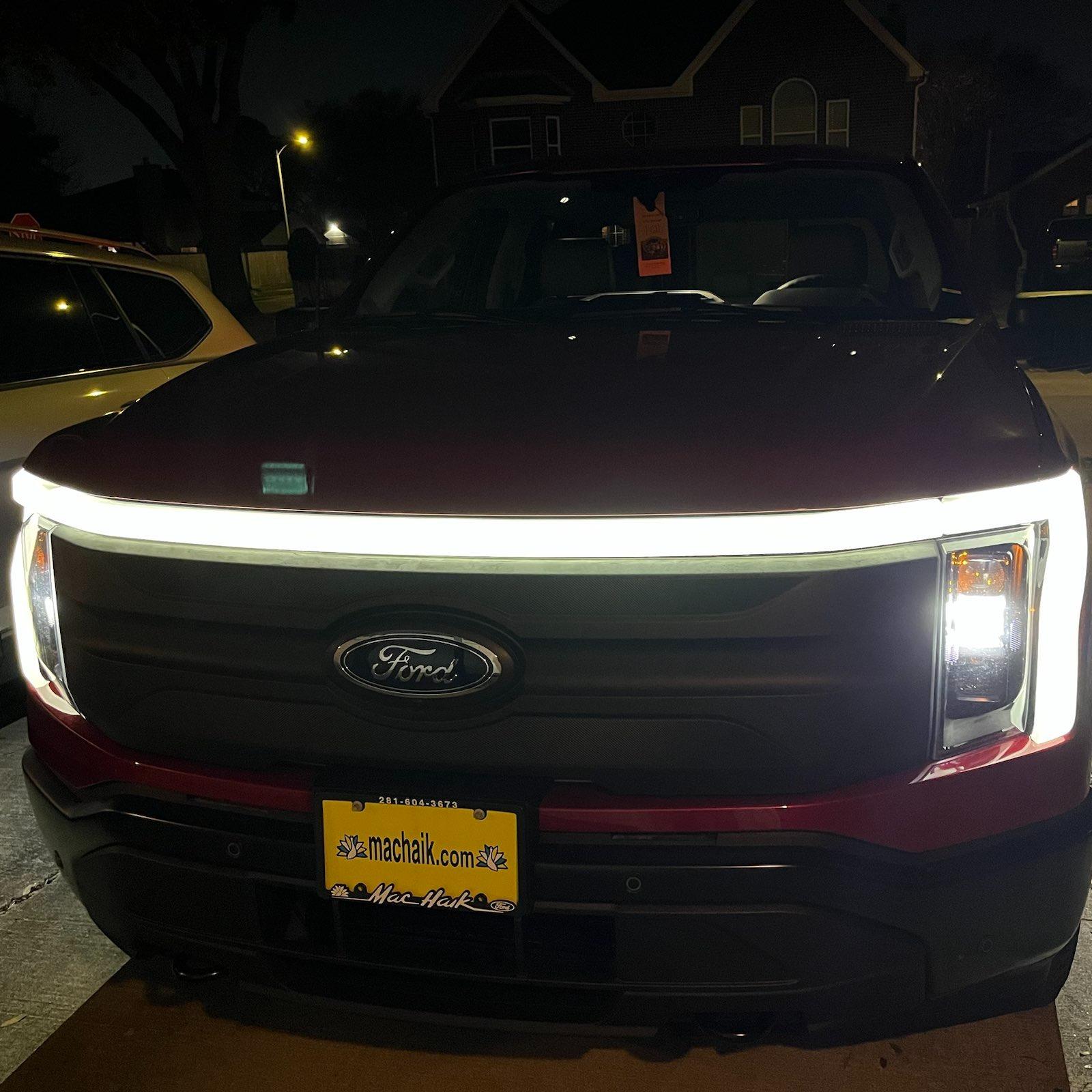 Ford F-150 Lightning How To: Front Light Bar on Lightning Pro IMG_5781