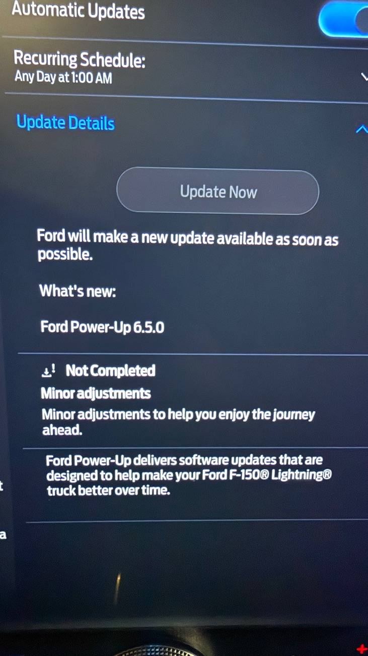 Ford F-150 Lightning Is my software up to date? IMG_5974