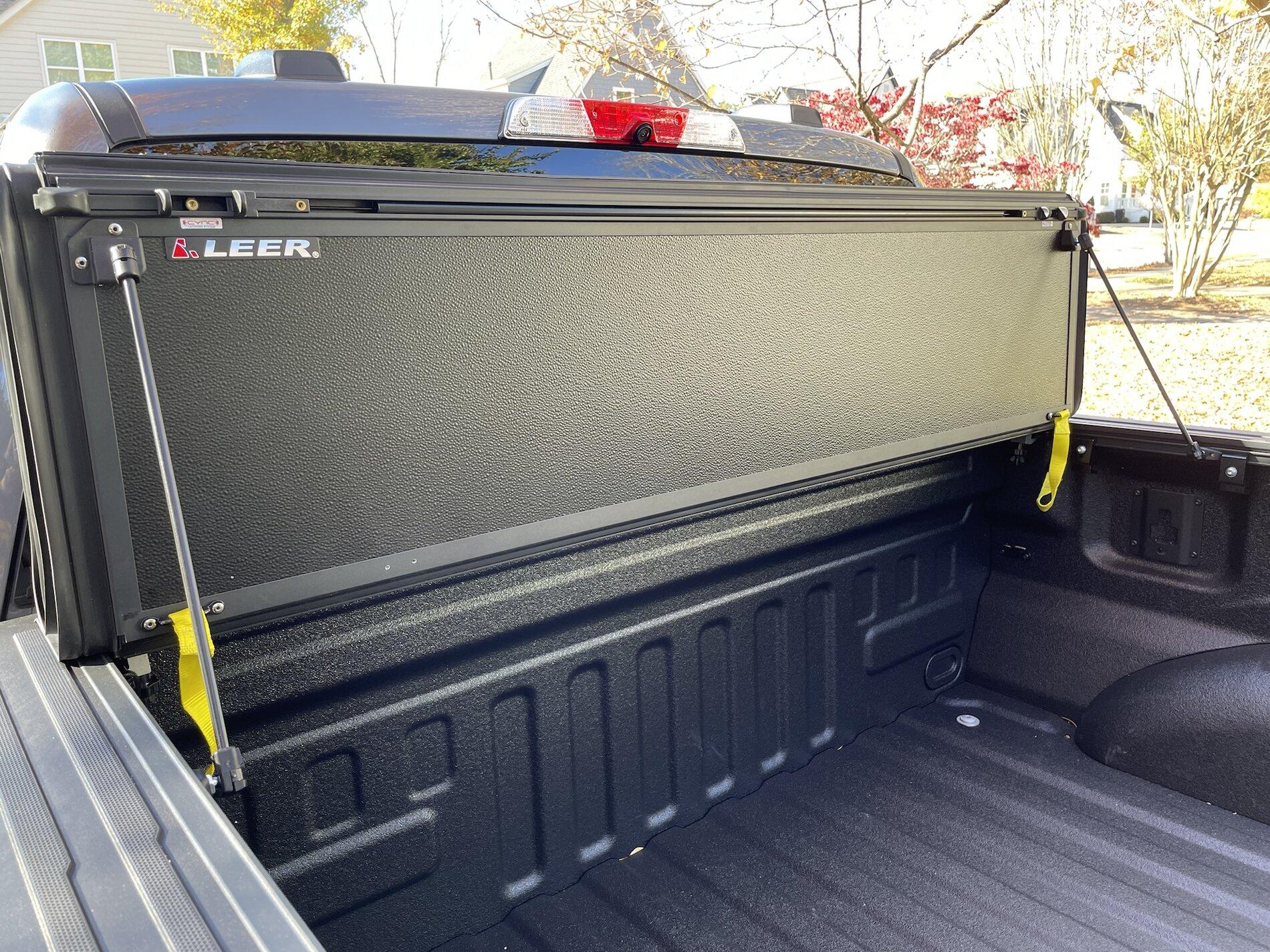 Ford F-150 Lightning Leer HF650M Tonneau Cover Review with Photos! - Install & First Impressions IMG_6468.JPEG