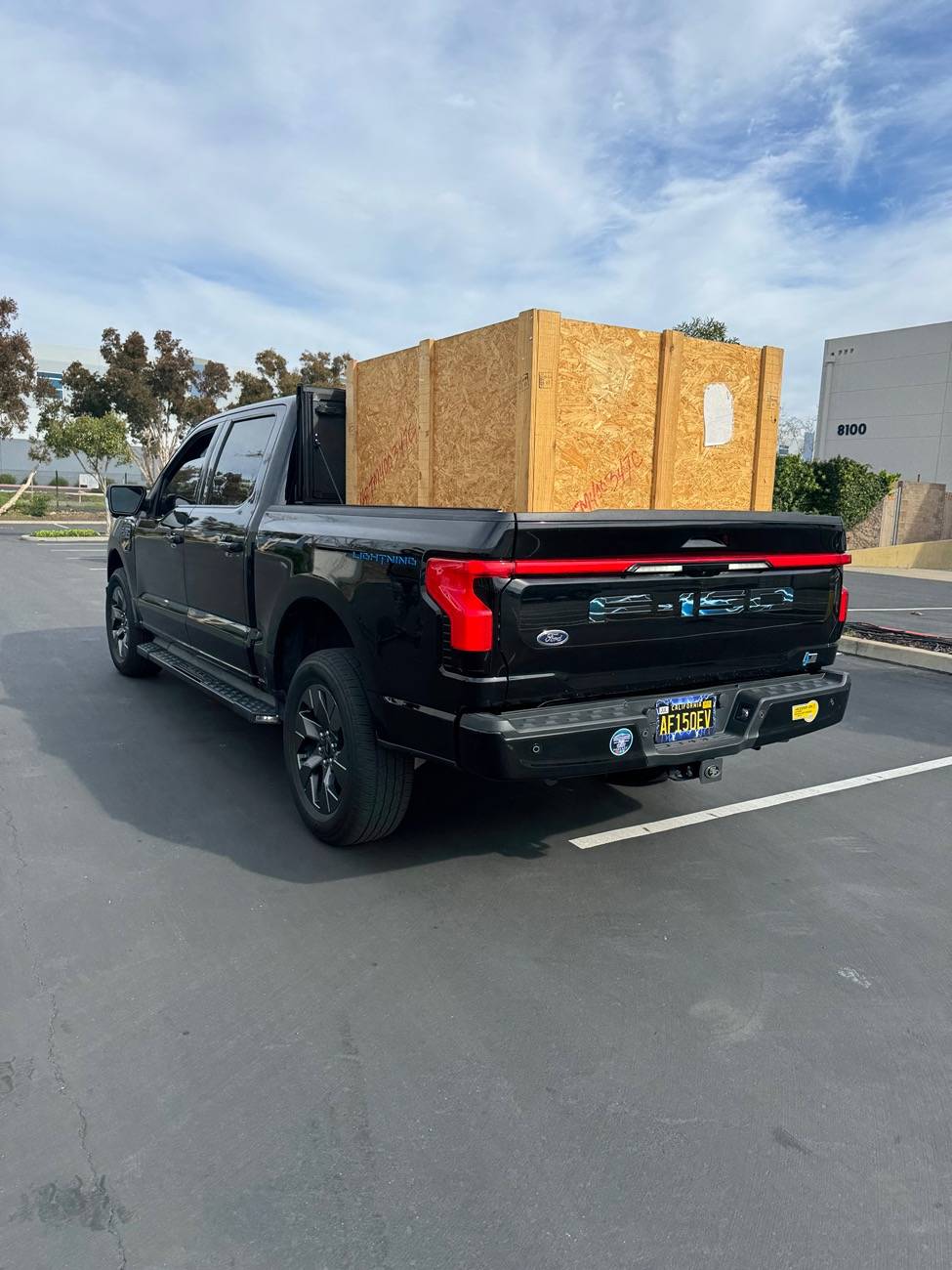 Ford F-150 Lightning Swapped the AL3 for the AL4 Tonneau Cover IMG_6535