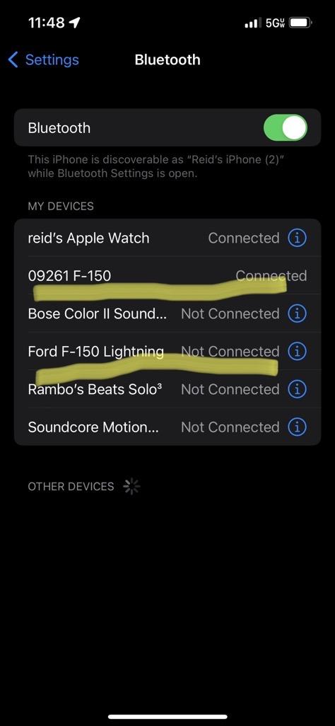 Ford F-150 Lightning PaK Bluetooth issues IMG_6565