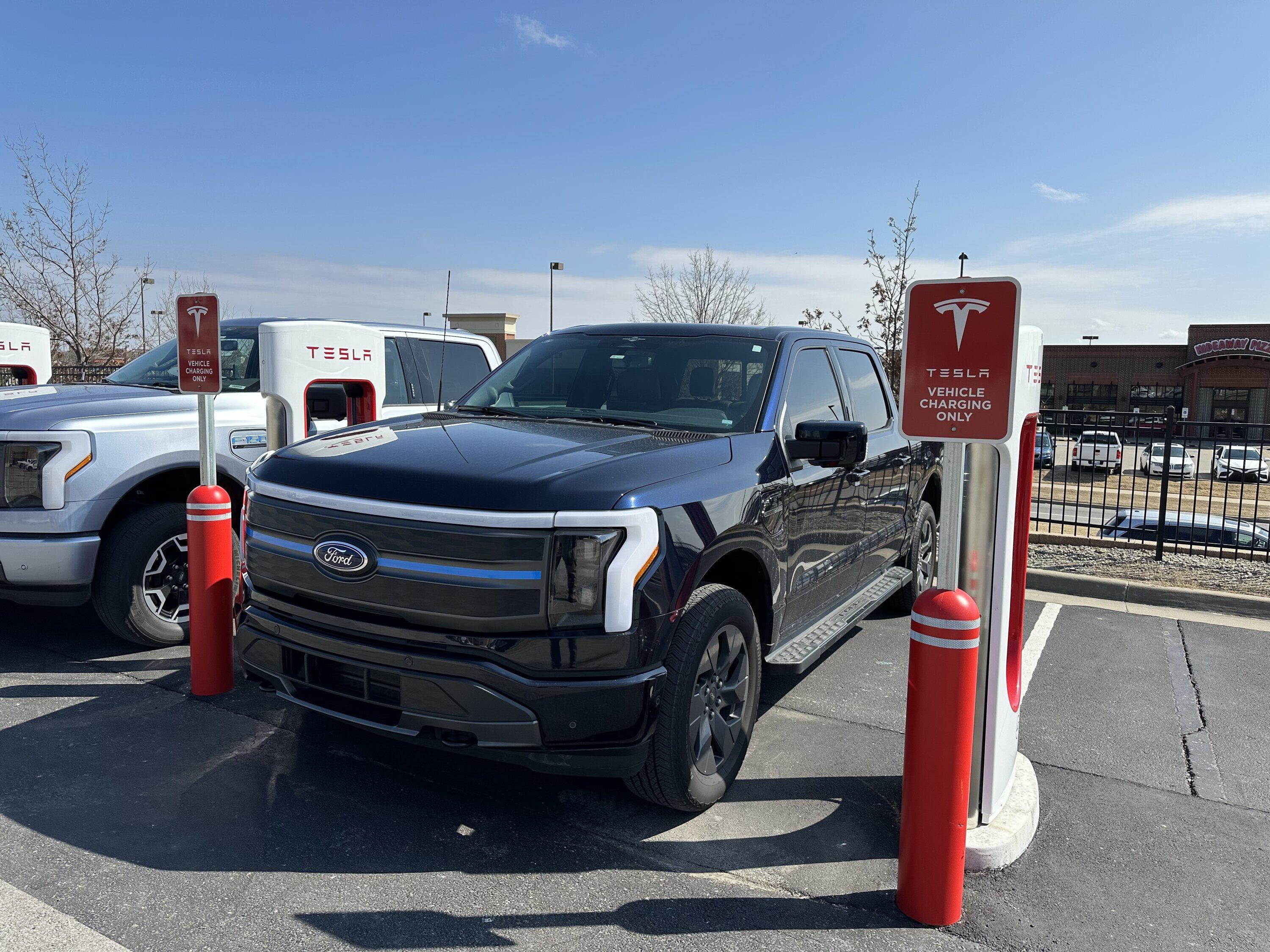 Ford F-150 Lightning I charged on a Supercharger IMG_6730