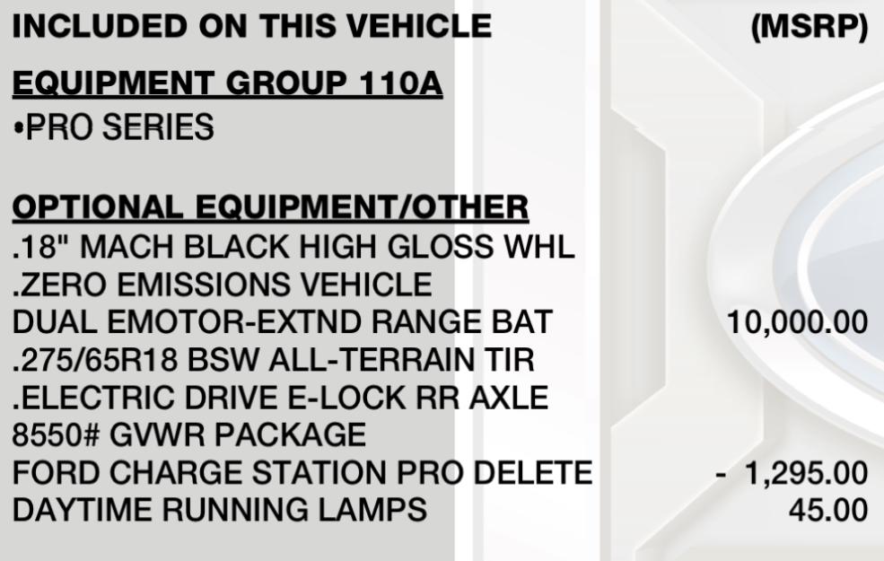 Ford F-150 Lightning Does your 2023 Pro have heated side mirrors IMG_6783