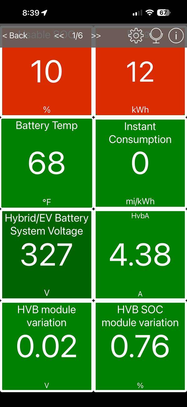 Ford F-150 Lightning Full charge but below 131 KW of usable power img_6902-