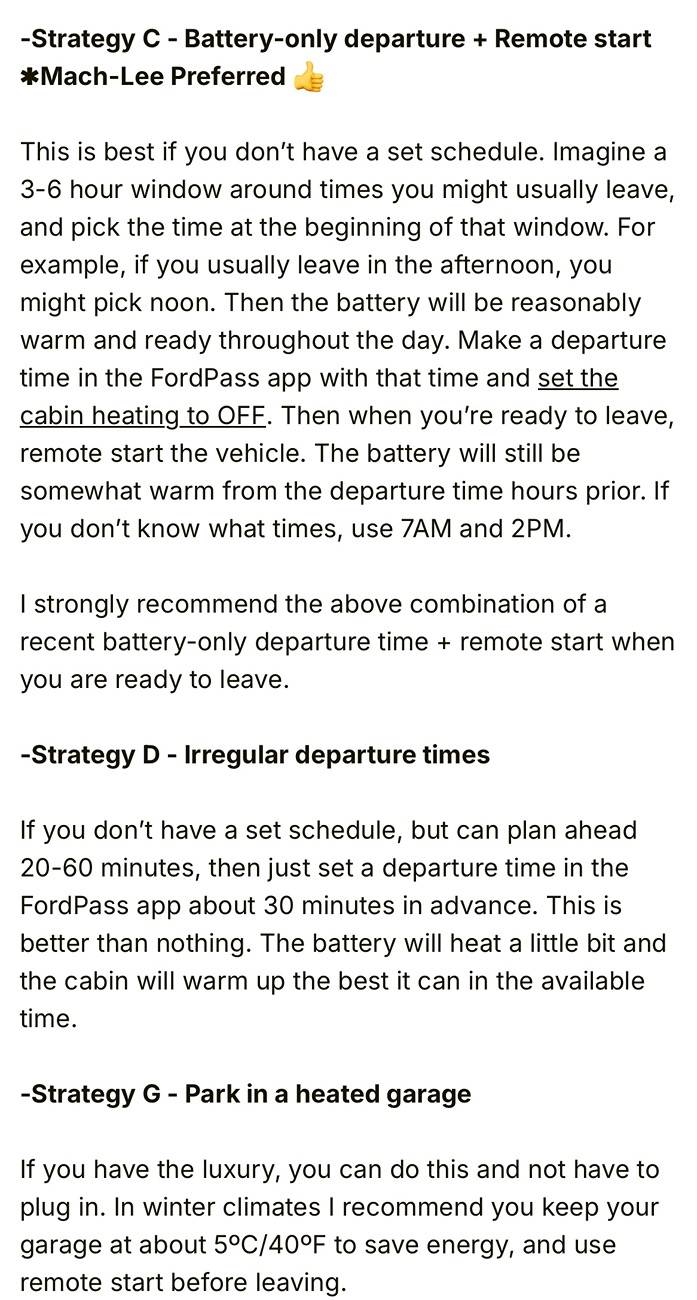 Ford F-150 Lightning Cold Cold Weather tips IMG_7018