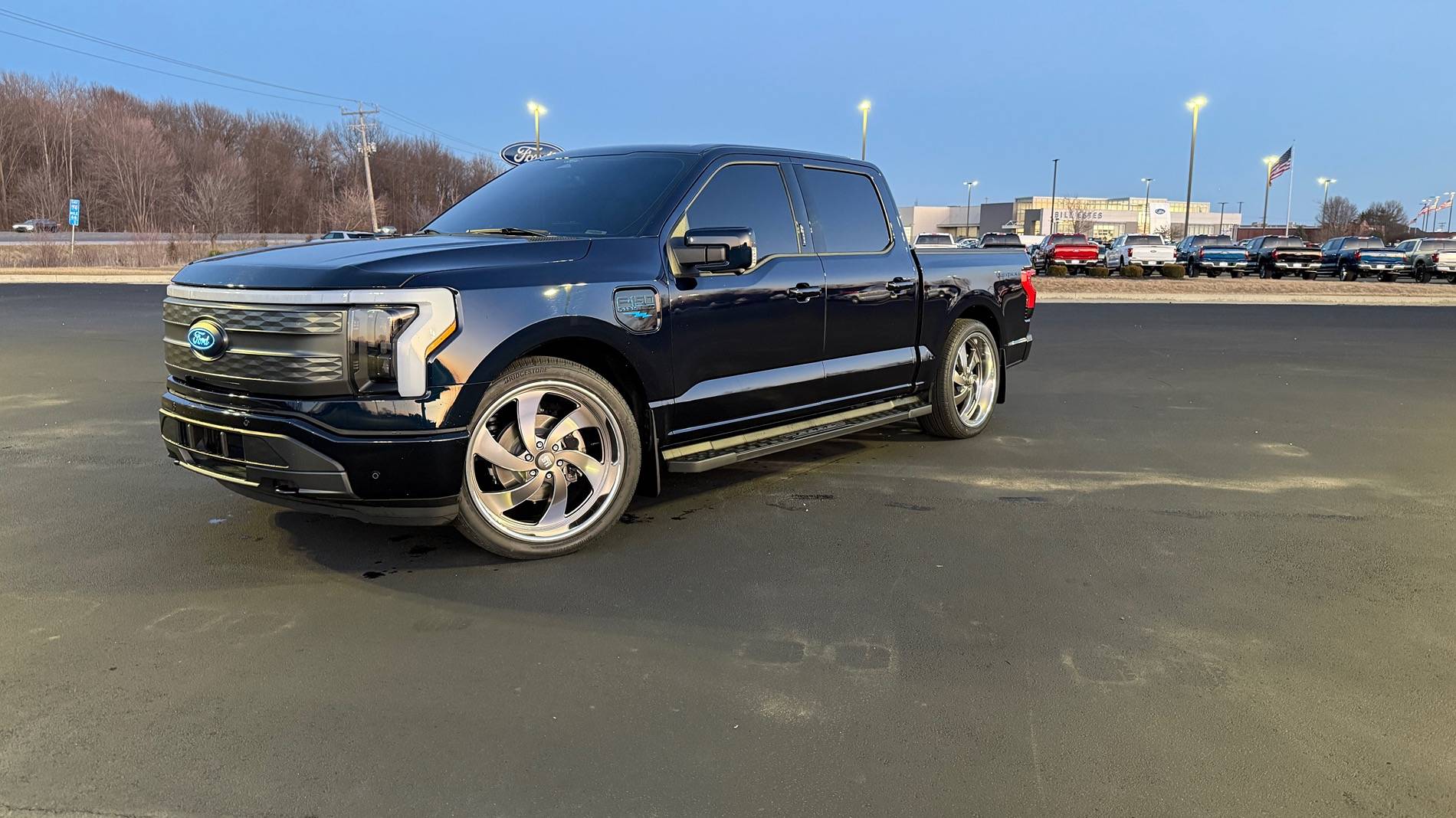 Ford F-150 Lightning Lowered on 24’s IMG_7053