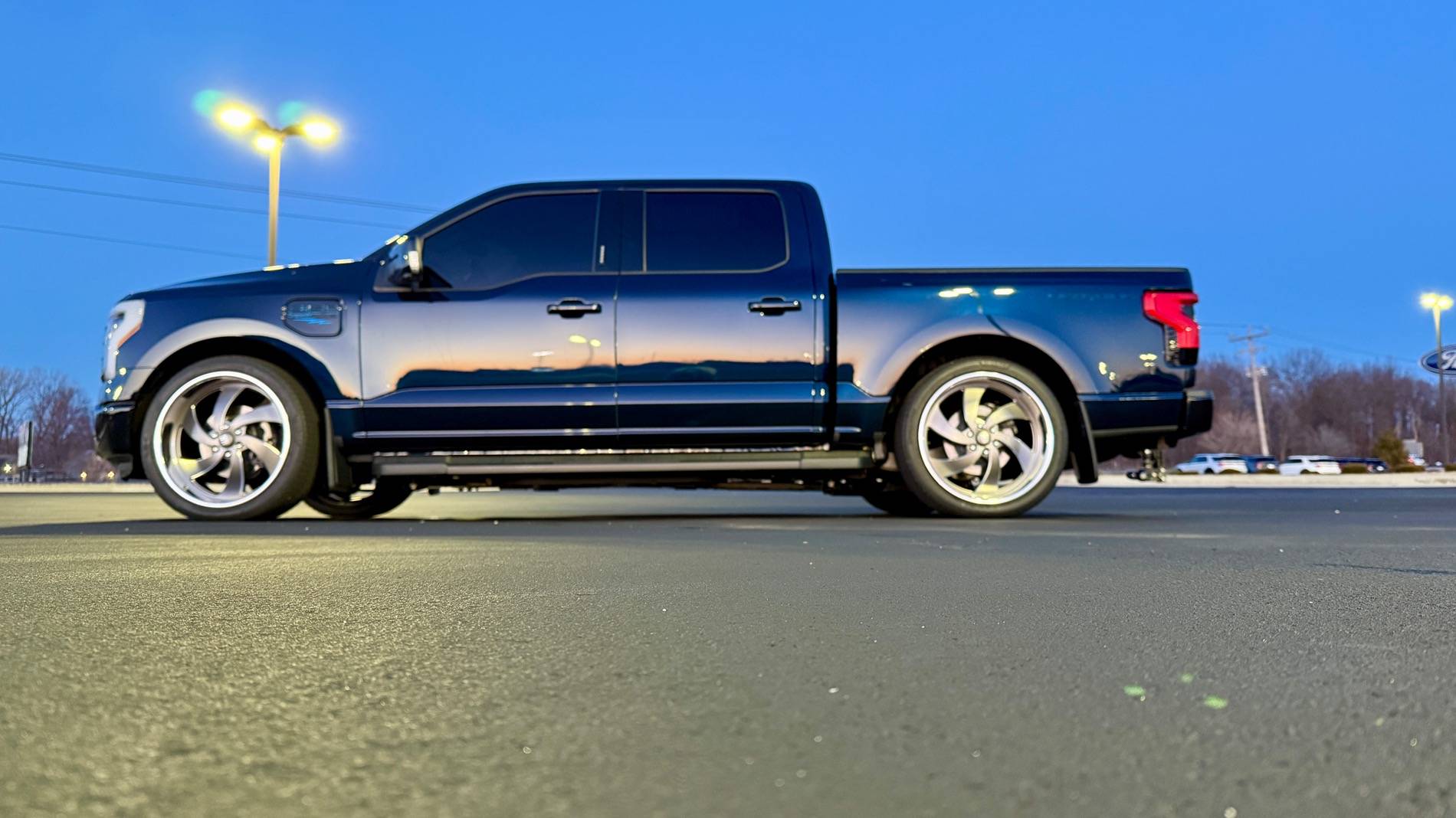 Ford F-150 Lightning Lowered on 24’s IMG_7057